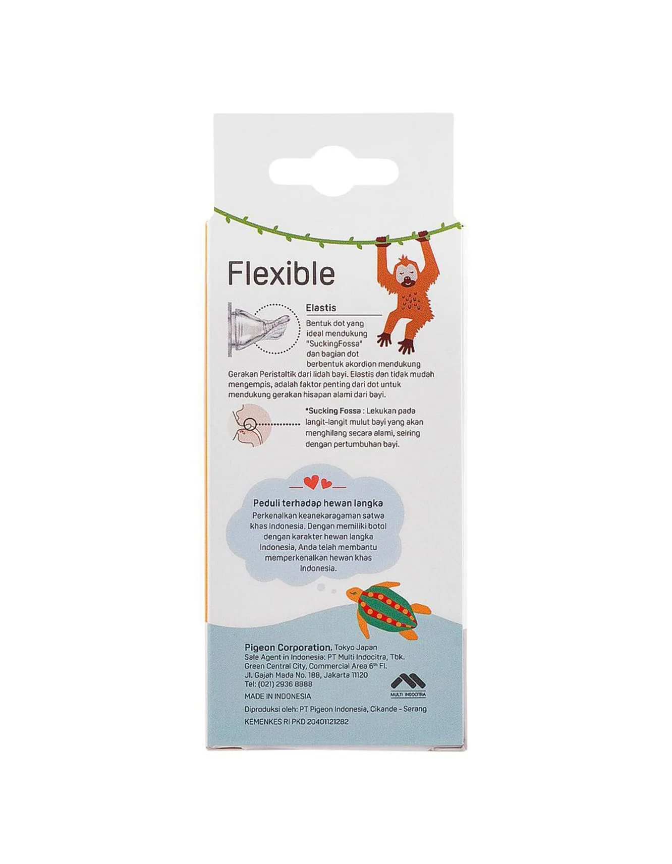 Zubaida's Pigeon Flexible Feeder PP RP 50ml Turtle- A79395 - Image 3
