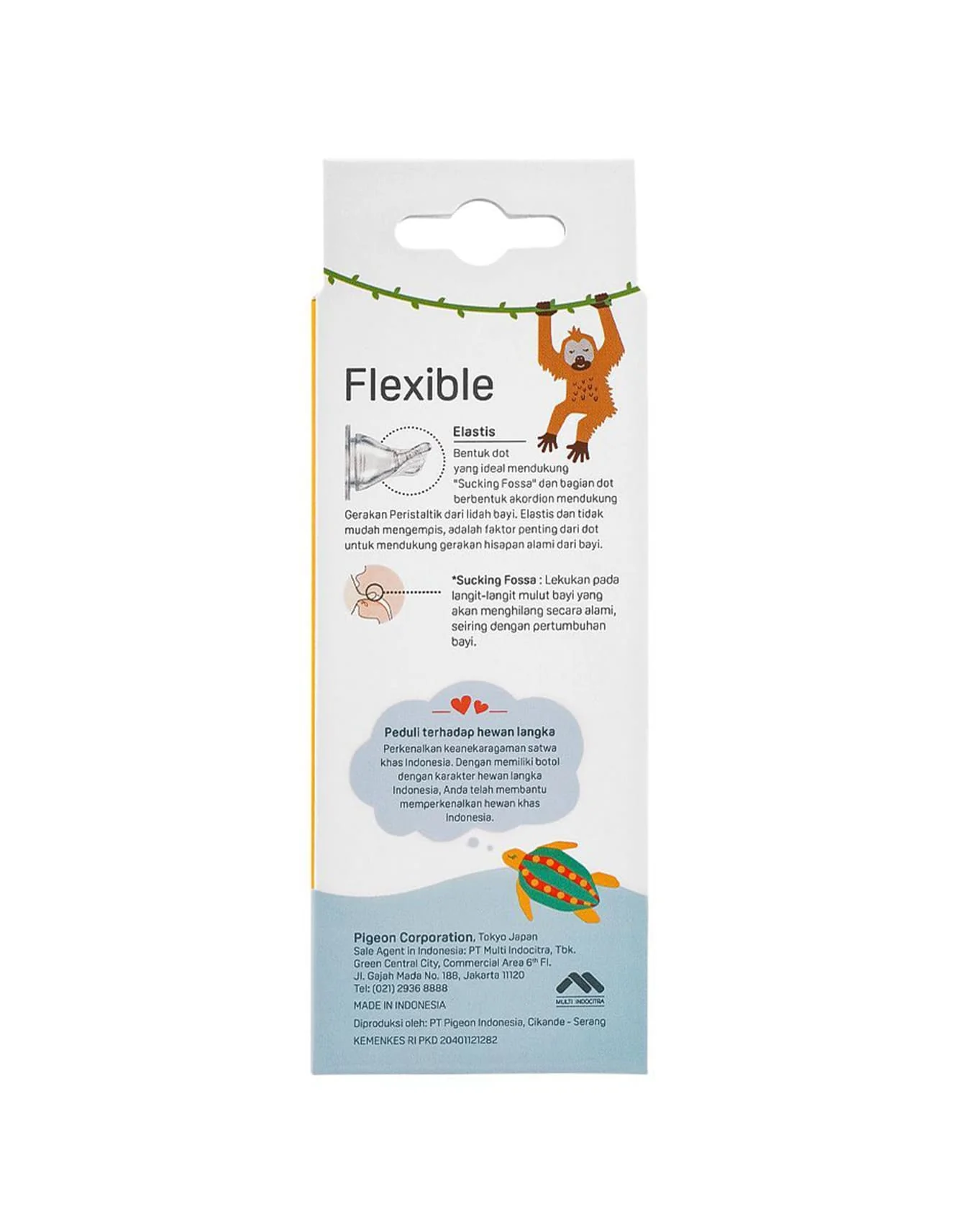 Zubaida's Pigeon Flexible Sn Feeder PP RP 120ml Turtle- A79400 - Image 3
