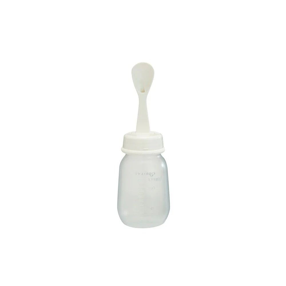Zubaida's Pigeon Weaning Bottle With Spoon 120Ml - D328
