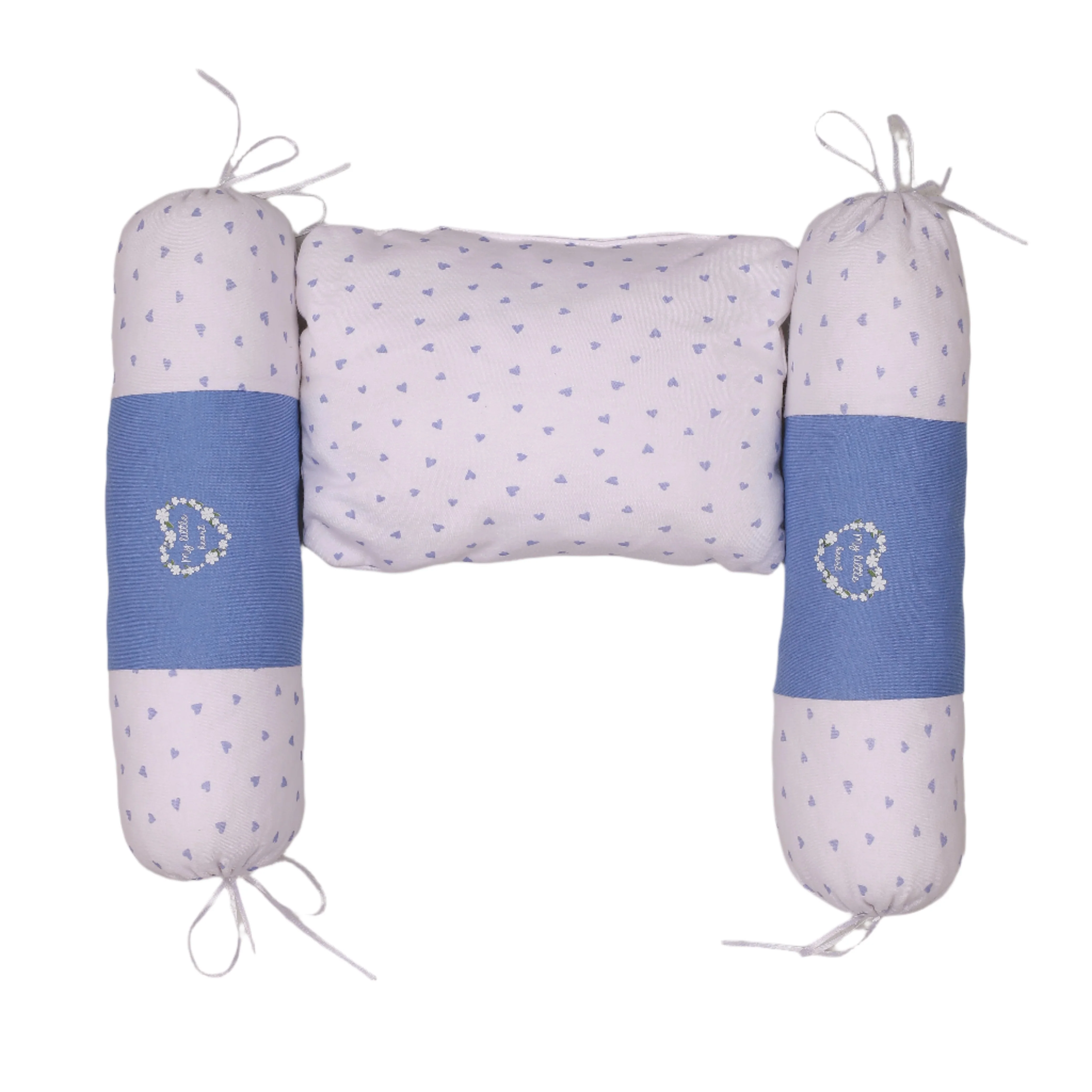 Zubaida's Pillow Set Hearts Lilac Flowers Theme for Girls - Image 2