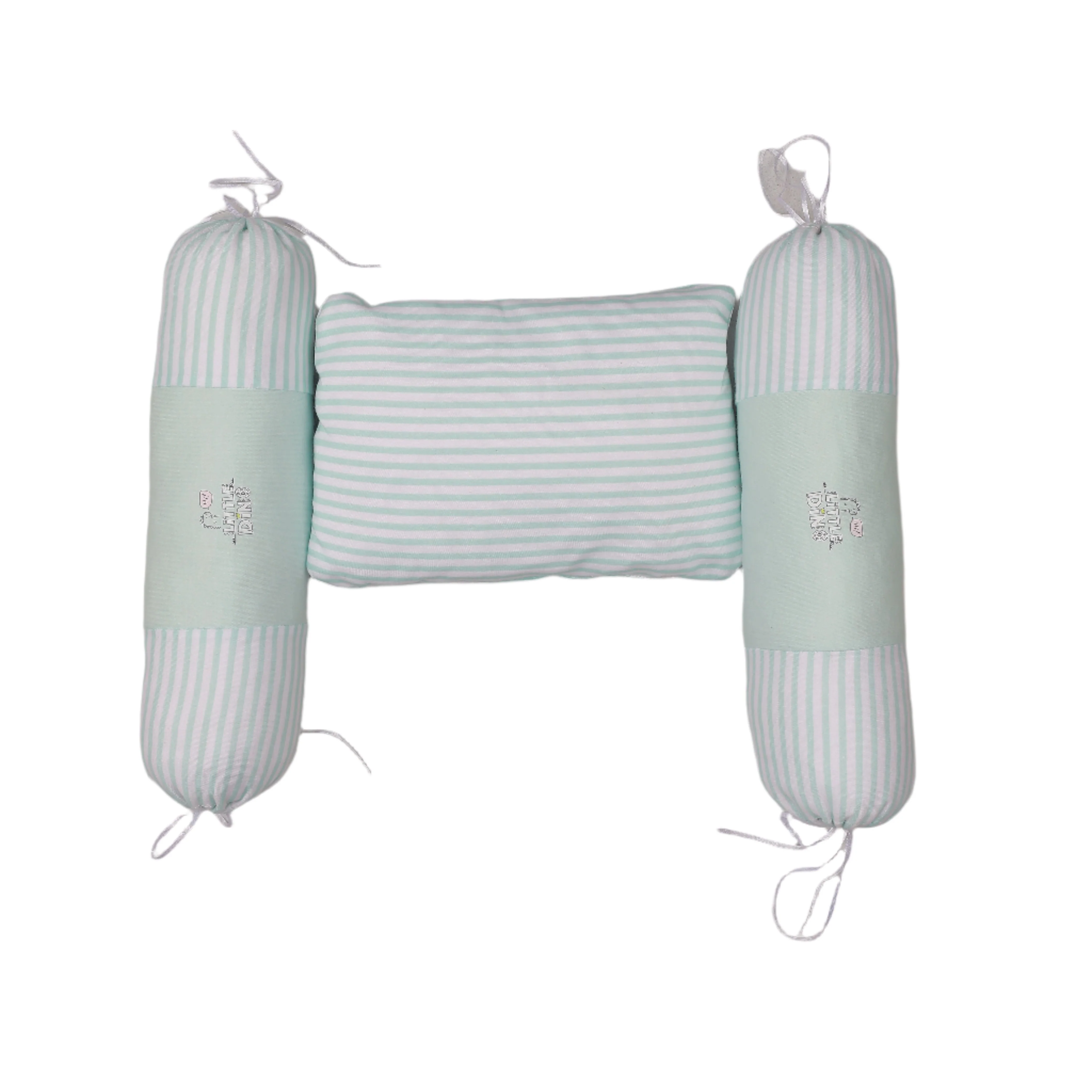 Pillow Set Stripes Dino World Theme Unisex - Image 2