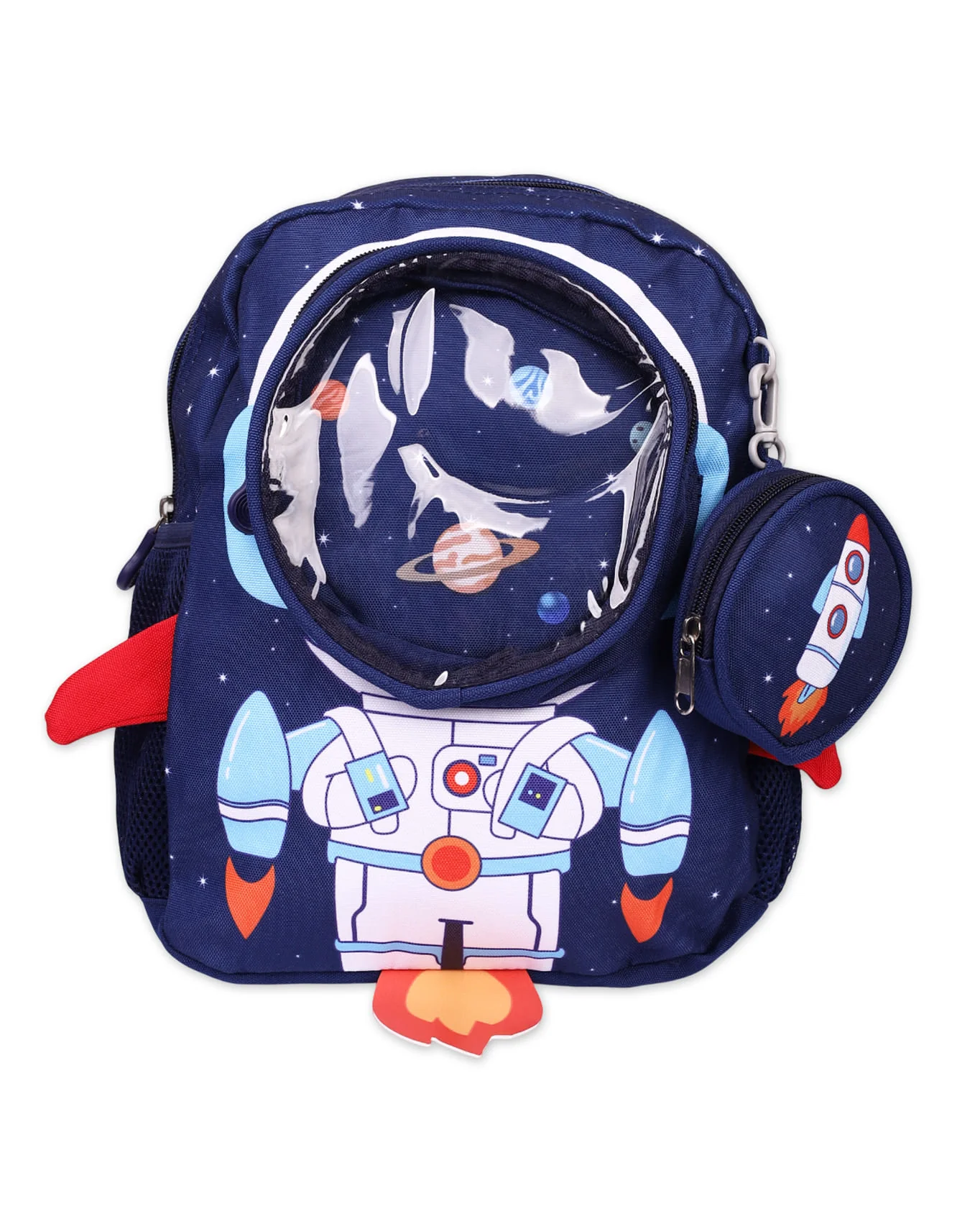 School Bag Rocket Space With Pouch at Zubaidas Official™ Pakistan