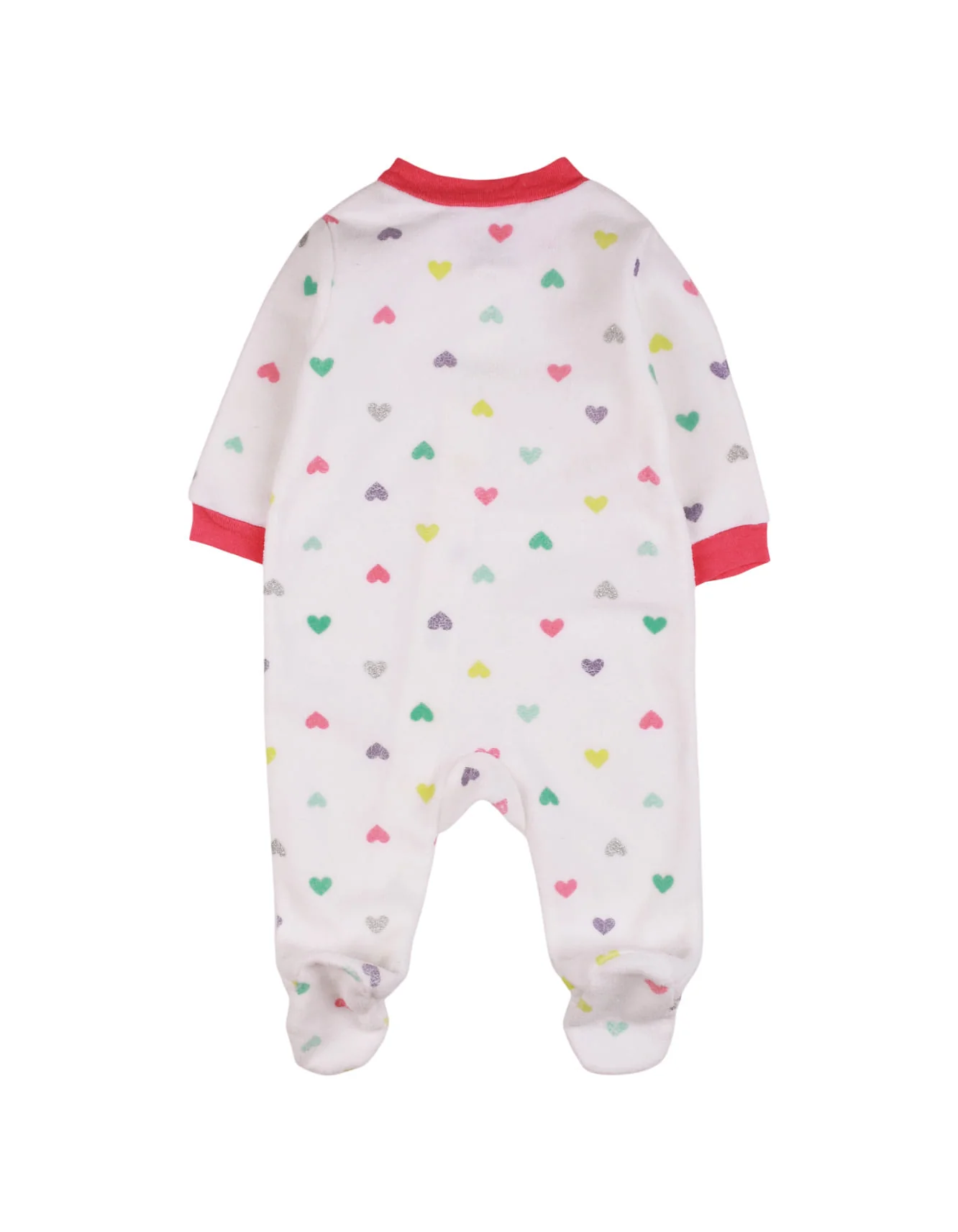 Romper Fleece Multi Hearts at Zubaidas Official™ Pakistan - Image 2