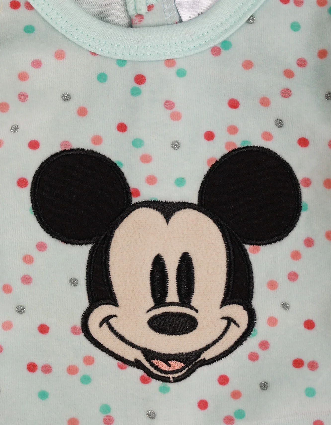 Bambies® Romper Velor Micky Multi-Color Polka Dots at Zubaidas Official™ Pakistan - Image 3