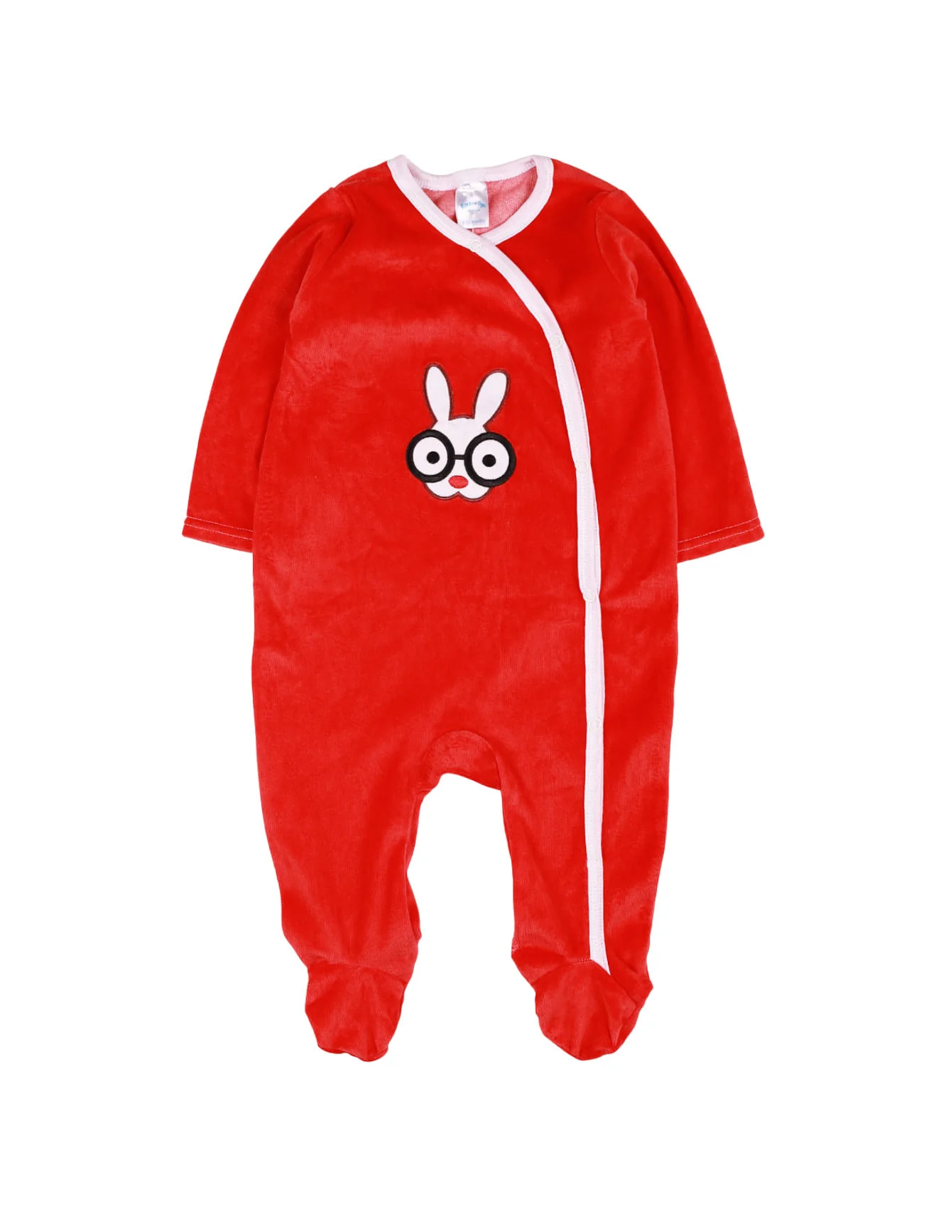 Bambies® Romper Velor Rabbit Glasses at Zubaidas Official™ Pakistan