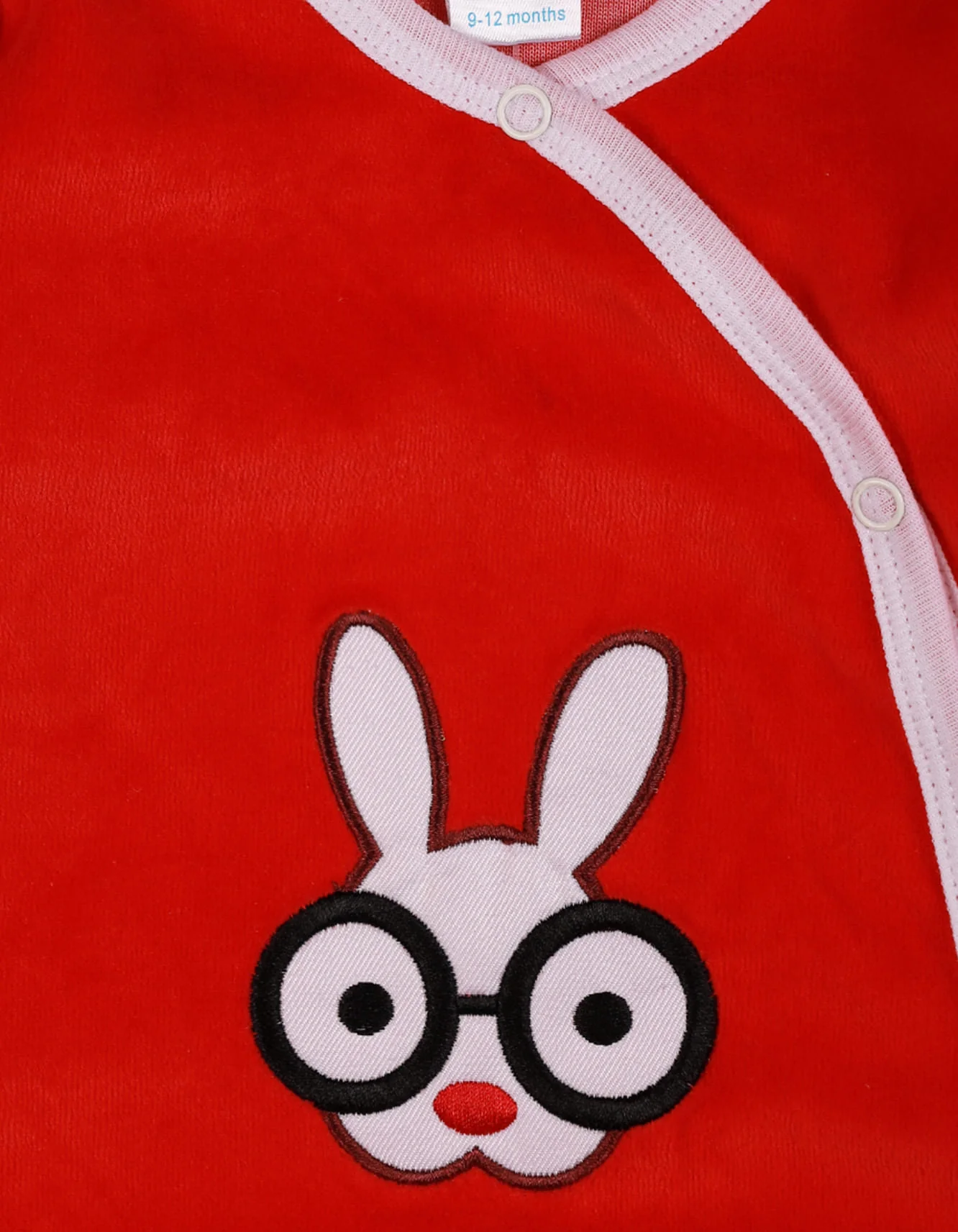 Bambies® Romper Velor Rabbit Glasses at Zubaidas Official™ Pakistan - Image 3