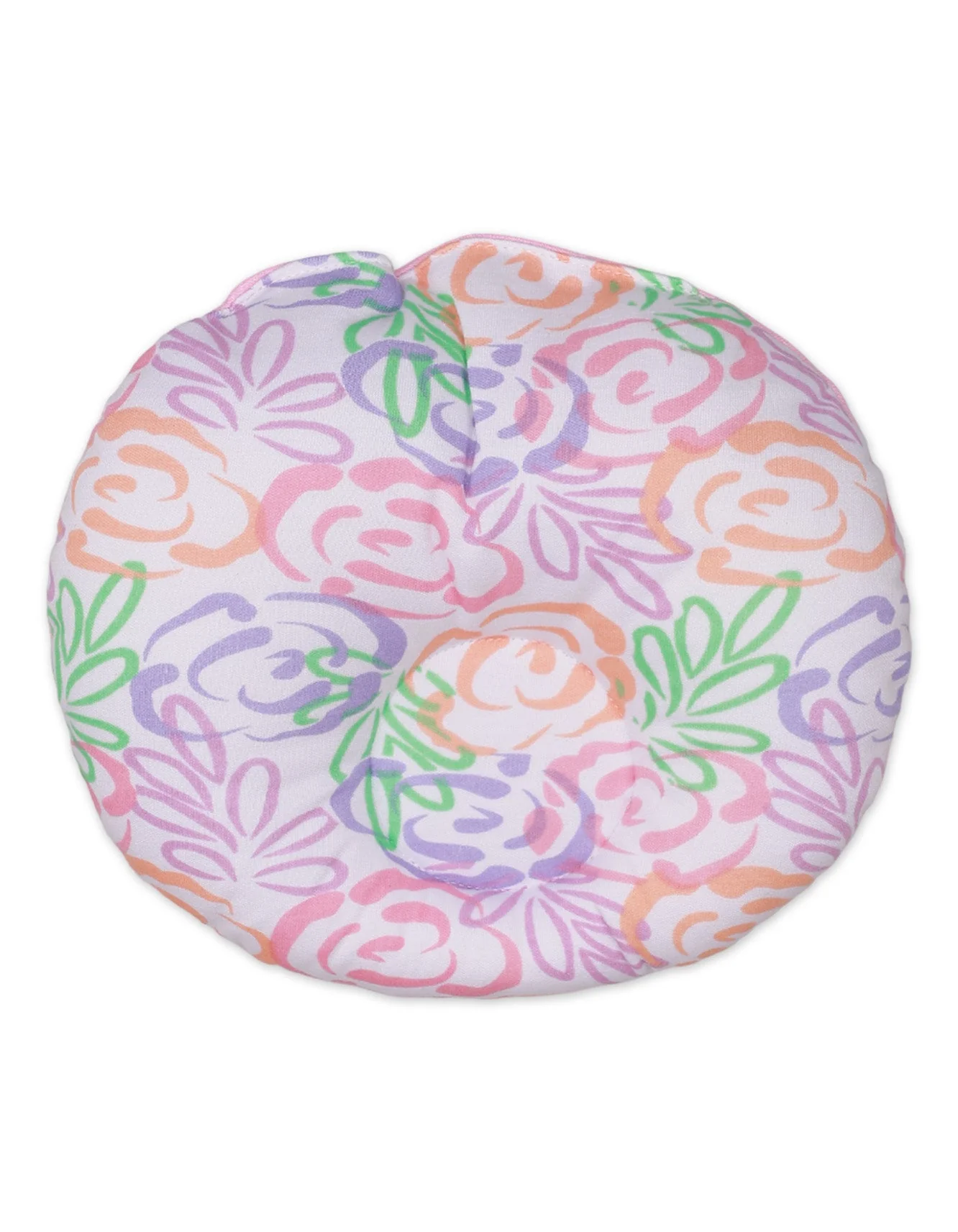 Round Pillows Floral Theme for Girls