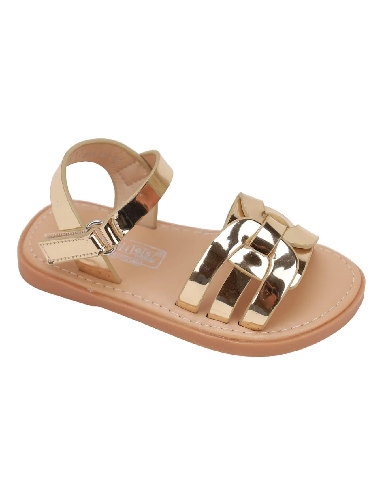 Sandal Gold for Girls - Infant - Image 2