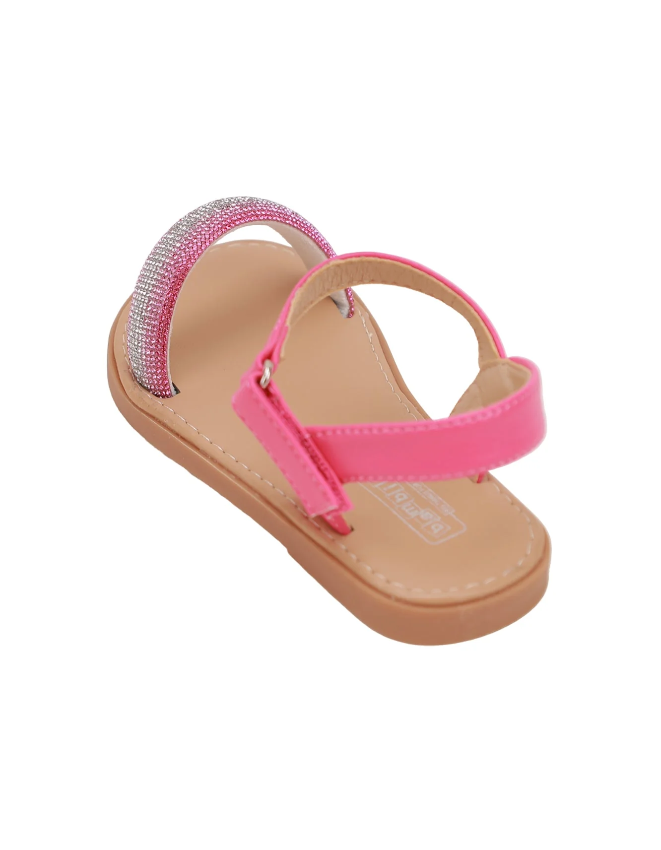 Sandal Pink with Diamontees for Girls - Infant - Image 4