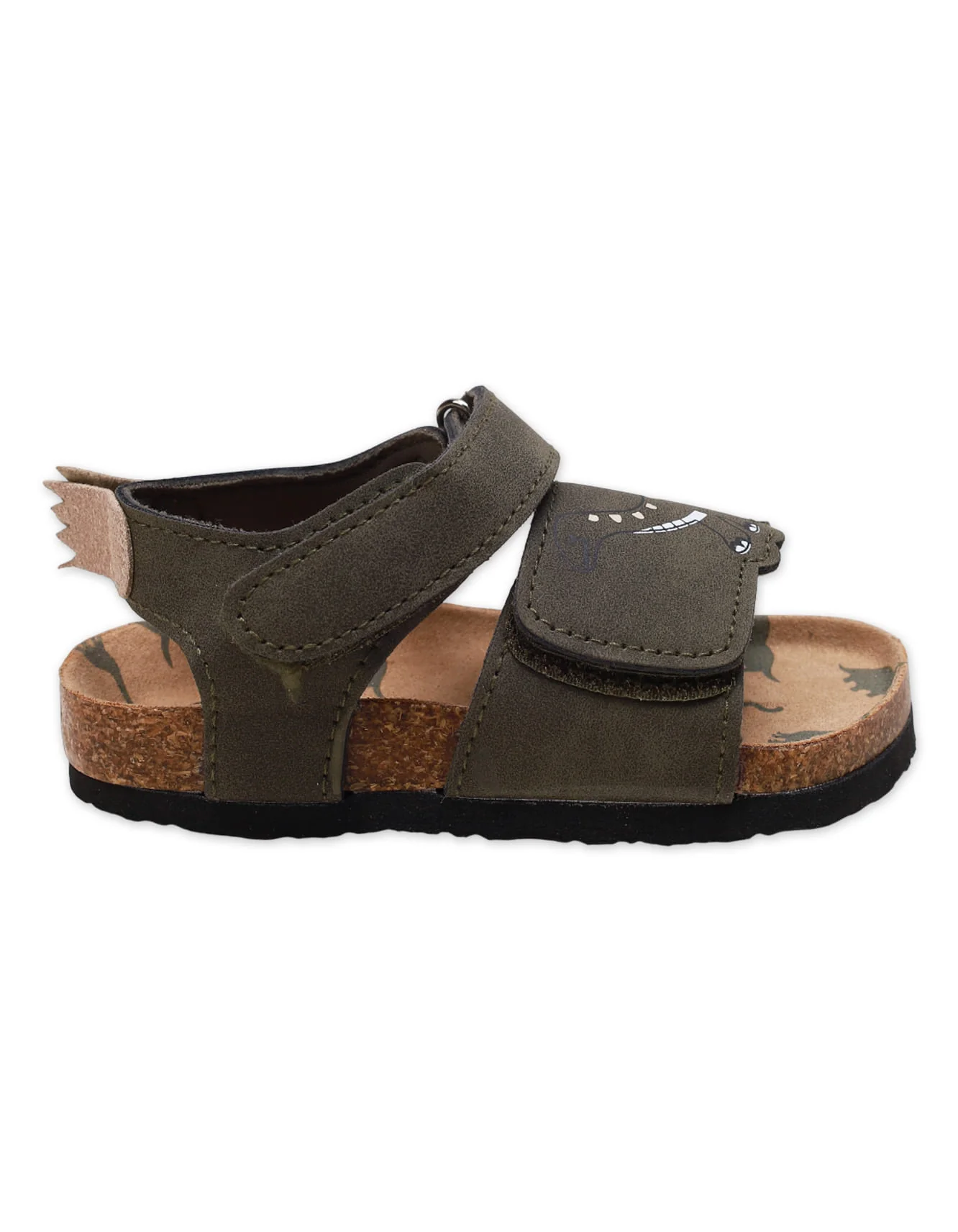 DinoSteps Kids’ Dinosaur Sandals – Velcro Strap & Cork Footbed - Image 4