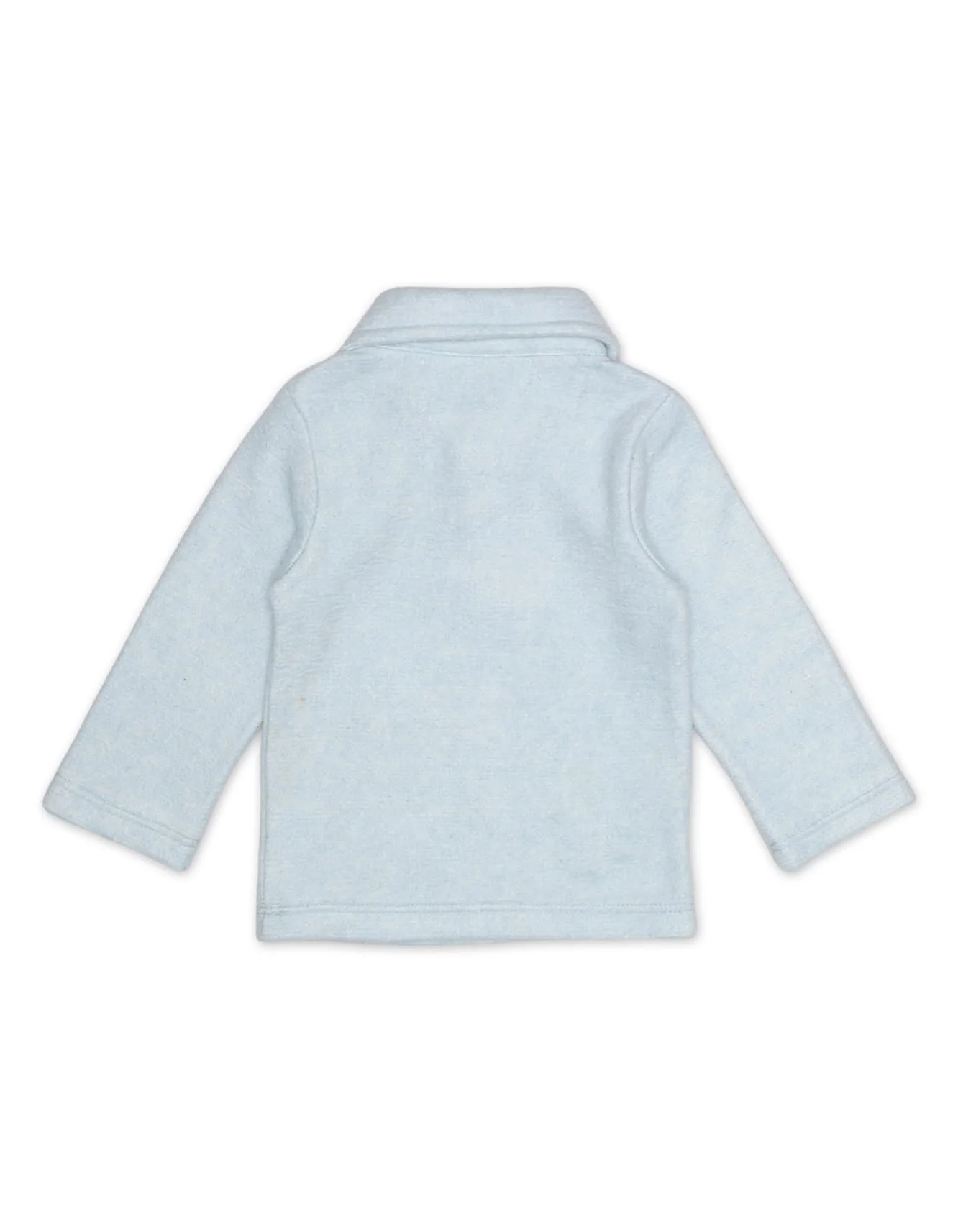 Zubaida's Shirt Collar Style Sky Blue Infant Unisex - Image 2