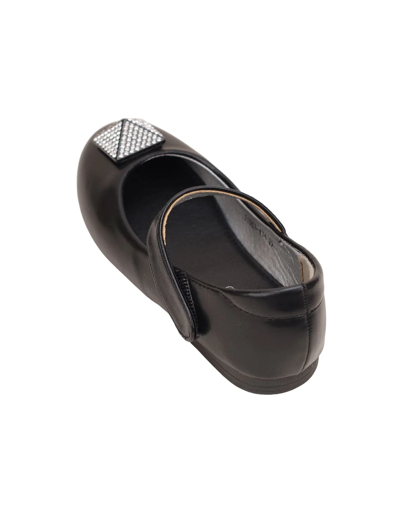 Shoes Black with Diamontee Motif for Girls - Kids - Image 5
