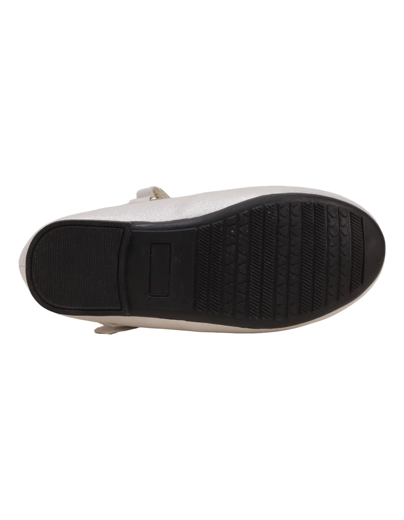 Shoes Glittery White with Diamontee Buckle - Toddler - Image 6