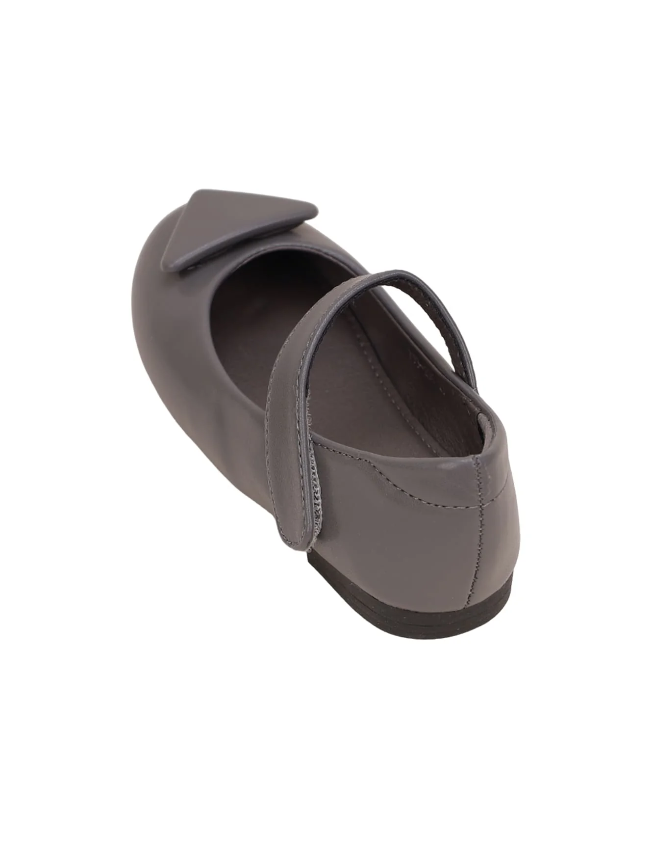 Shoes Gray with Triangle Motif for Girls - Kids - Image 5