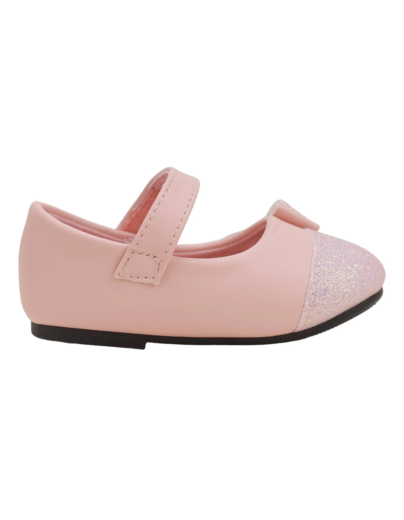 Shoes Light Pink with Bow for Girls - Infant - Image 4