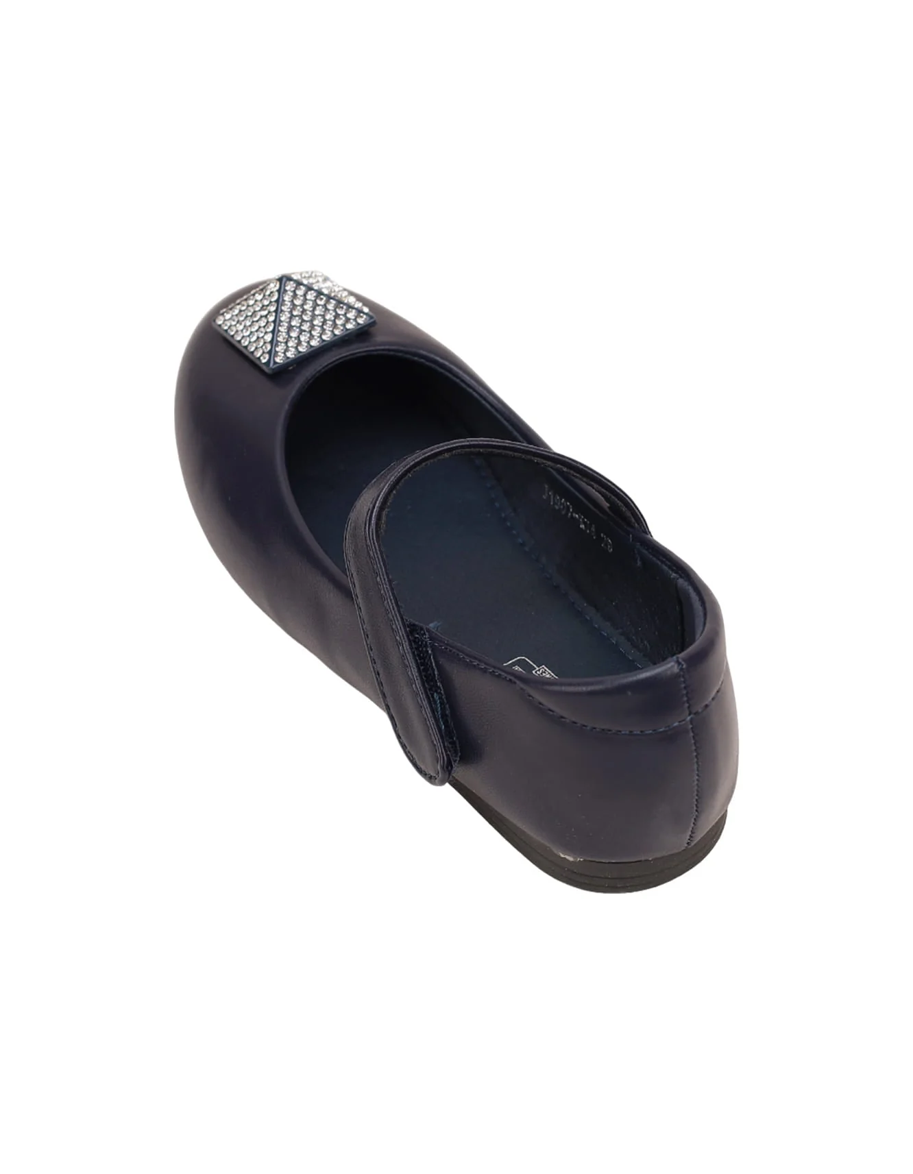 Shoes Navy Blue with Diamontee Motif - Toddler - Image 5