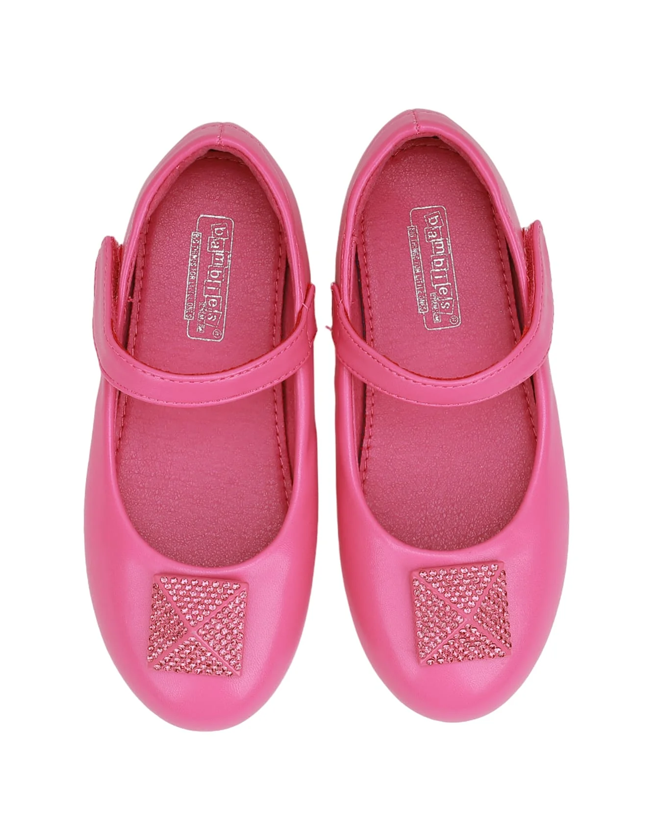 Shoes Pink with Diamontee Motif for Girls - Toddler - Image 2