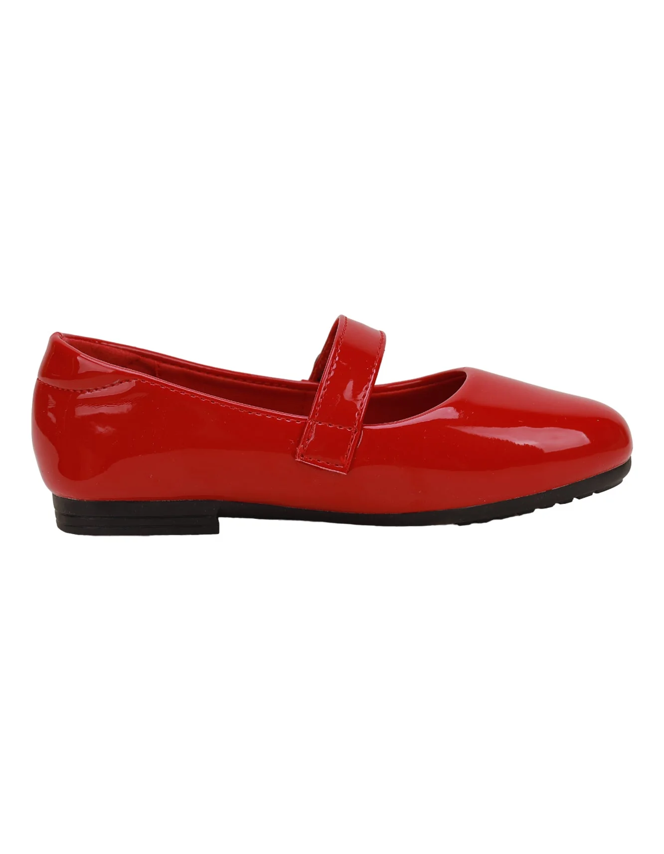 Shoes Shiny Red with Strap - Toddler - Image 4