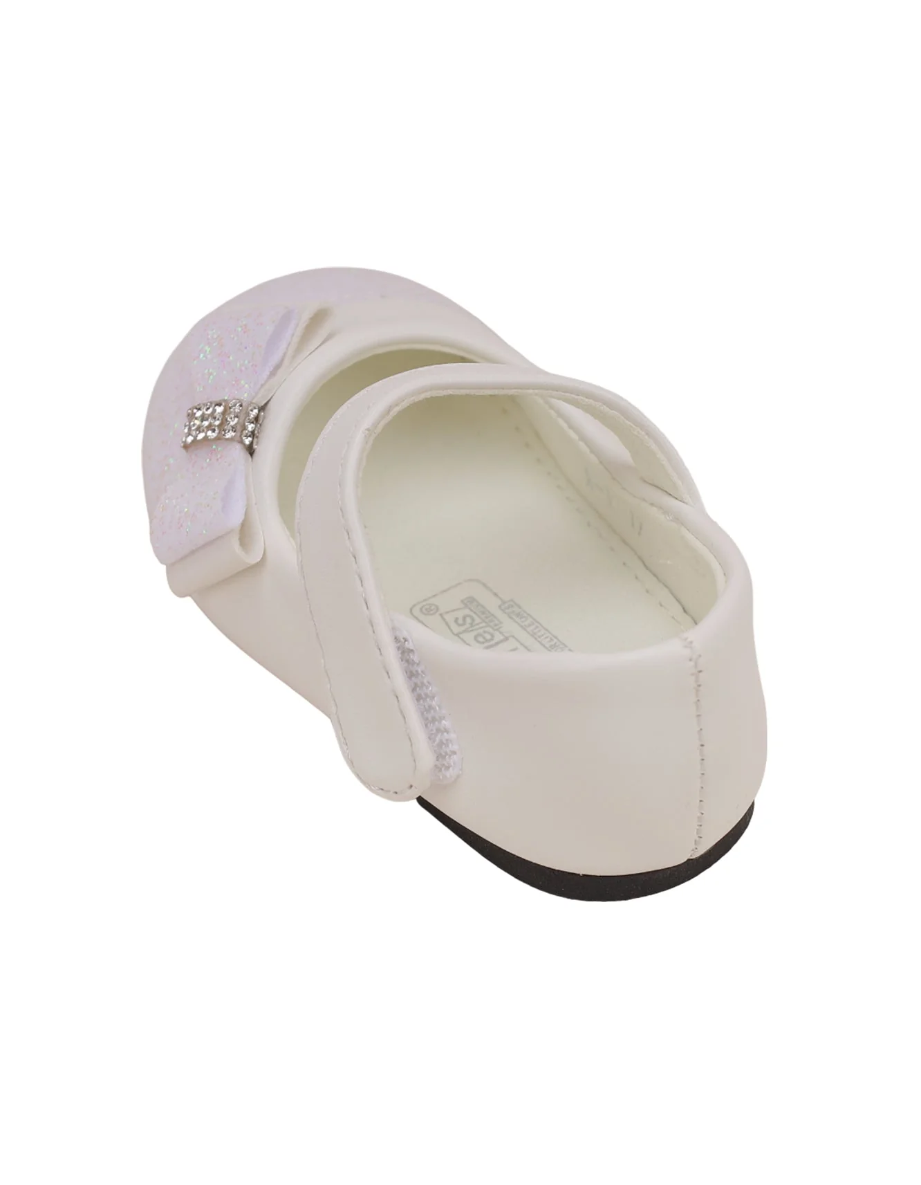 Shoes White with Bow for Girls - Infant - Image 5