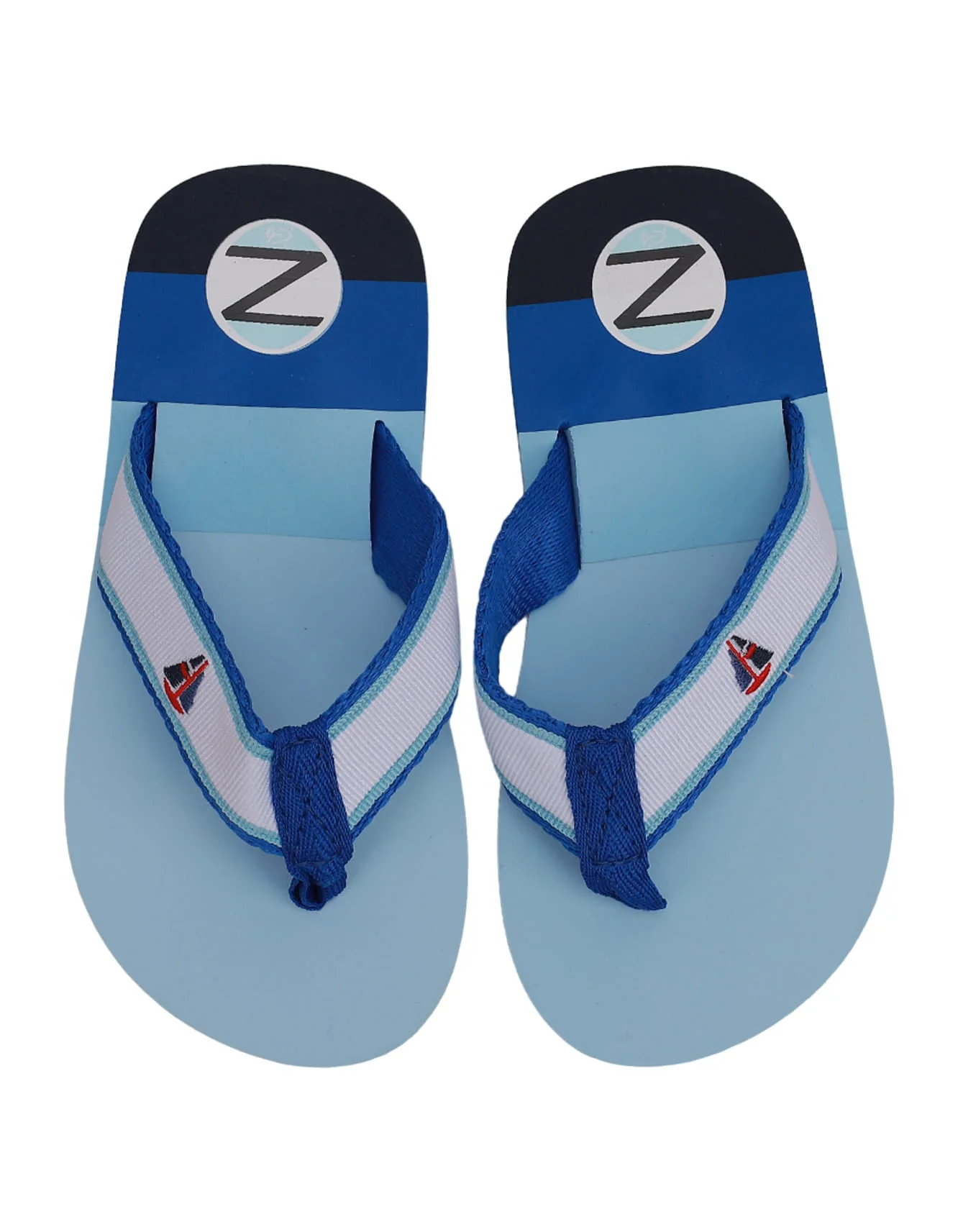 Slippers Blue & White for Boys - Boat - Image 2