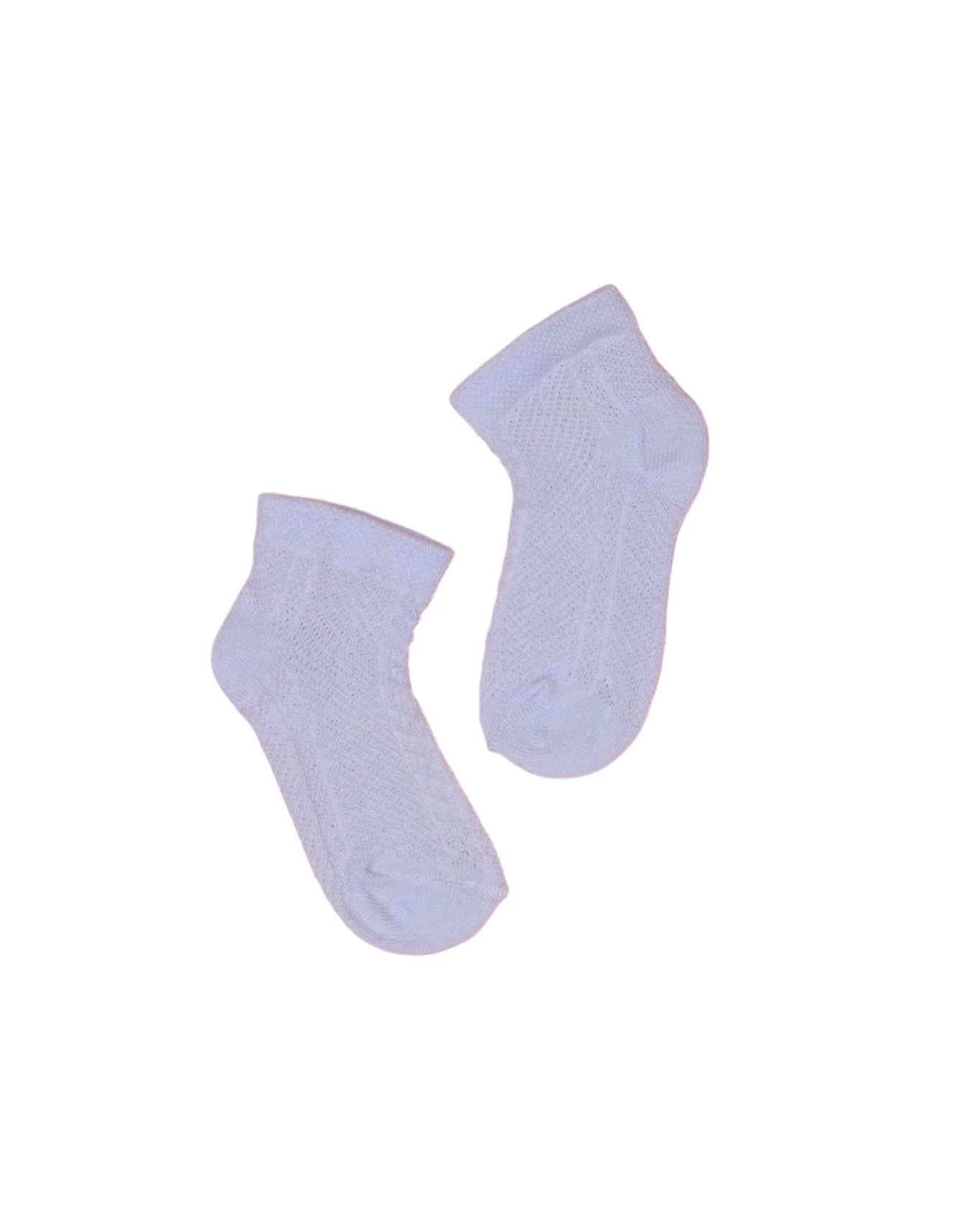 Socks Knitted Baby Light Blue Pack of 2 - Image 2