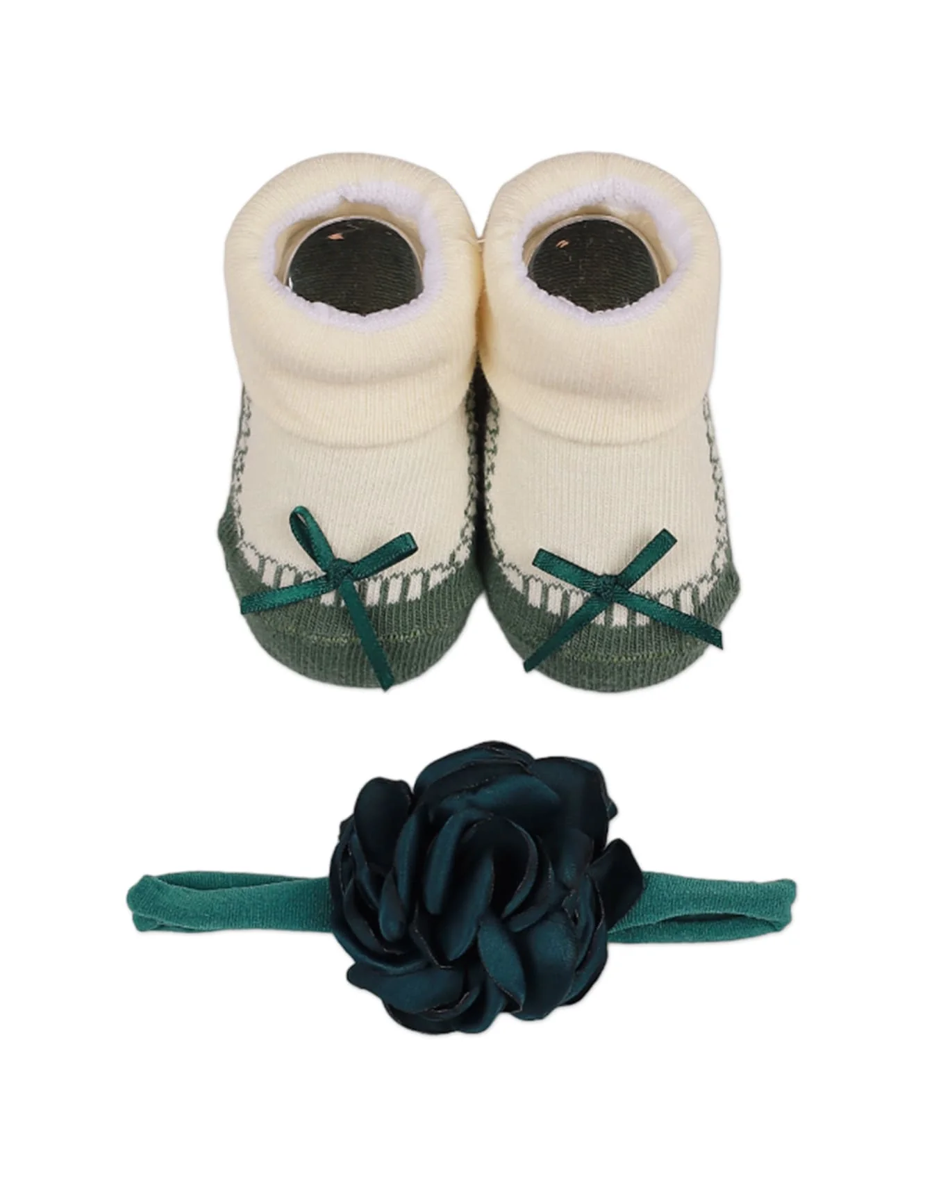 Zubaida's Adorable Socks & Headband Coordinated Set