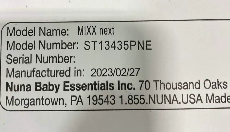 Stroller Nuna® Mixx™ Next Pine ST13435PNE at Zubaidas Official™ Pakistan - Image 6