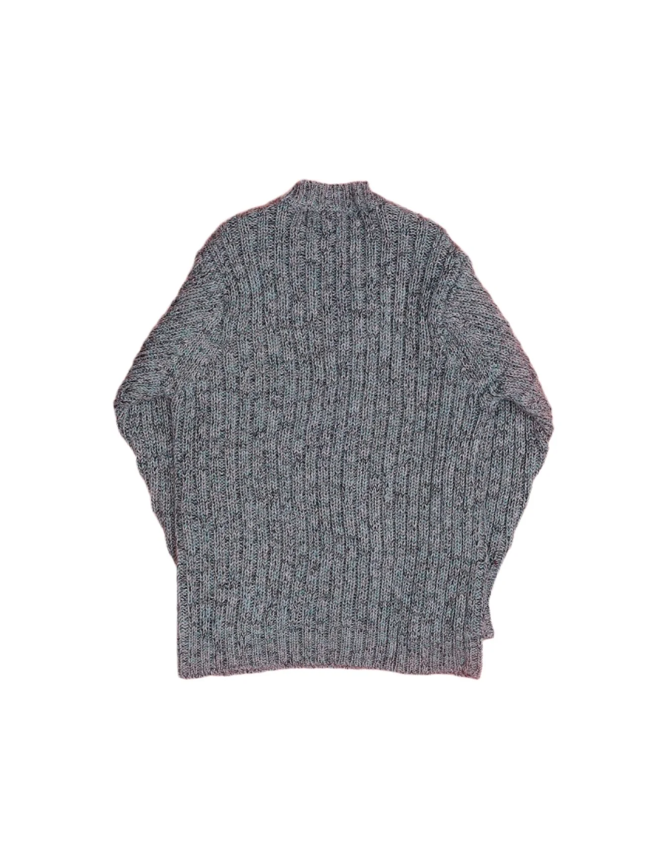 Zubaida's Sweater Dark Gray and Green - Image 2