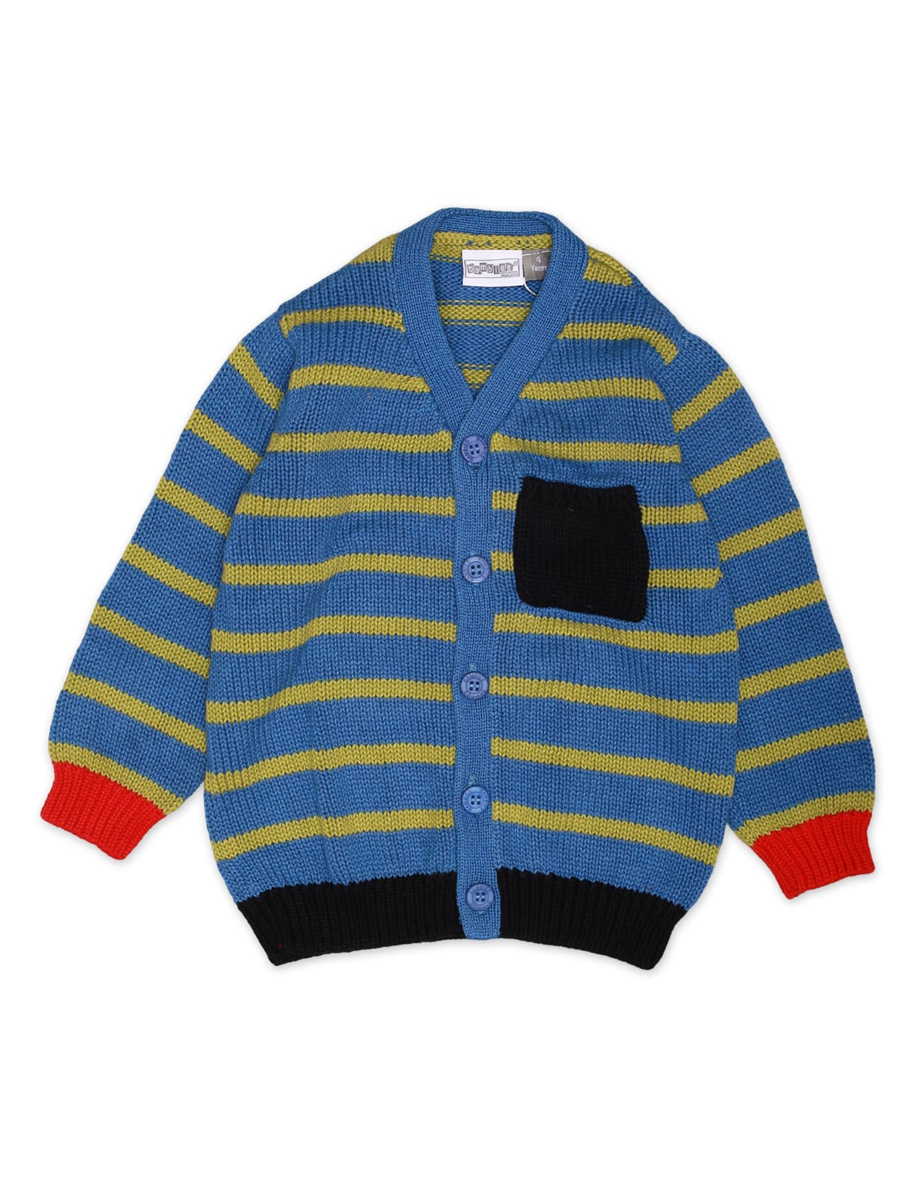 Zubaida's Sweater Front Button Down R.Blue