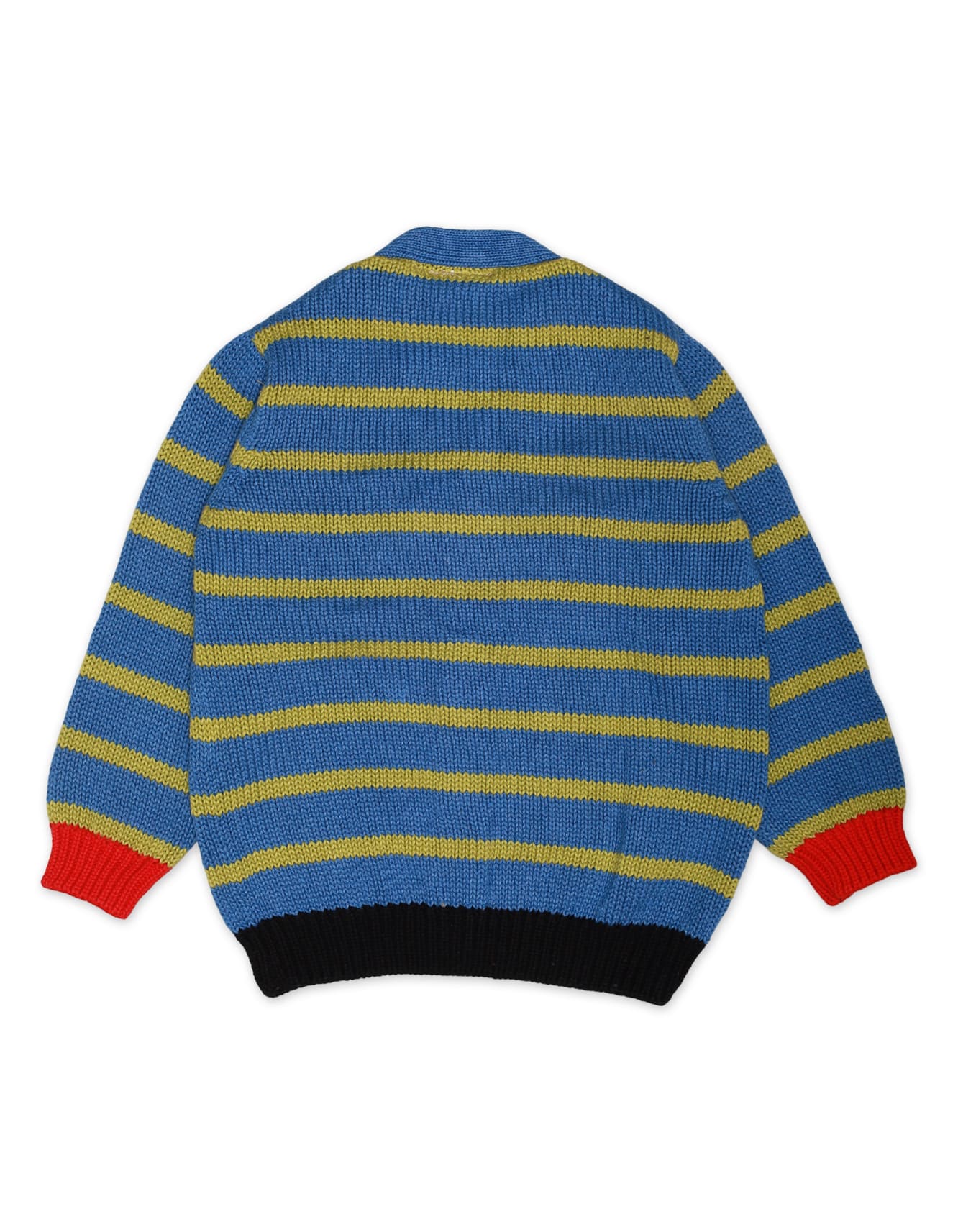 Zubaida's Sweater Front Button Down R.Blue - Image 2