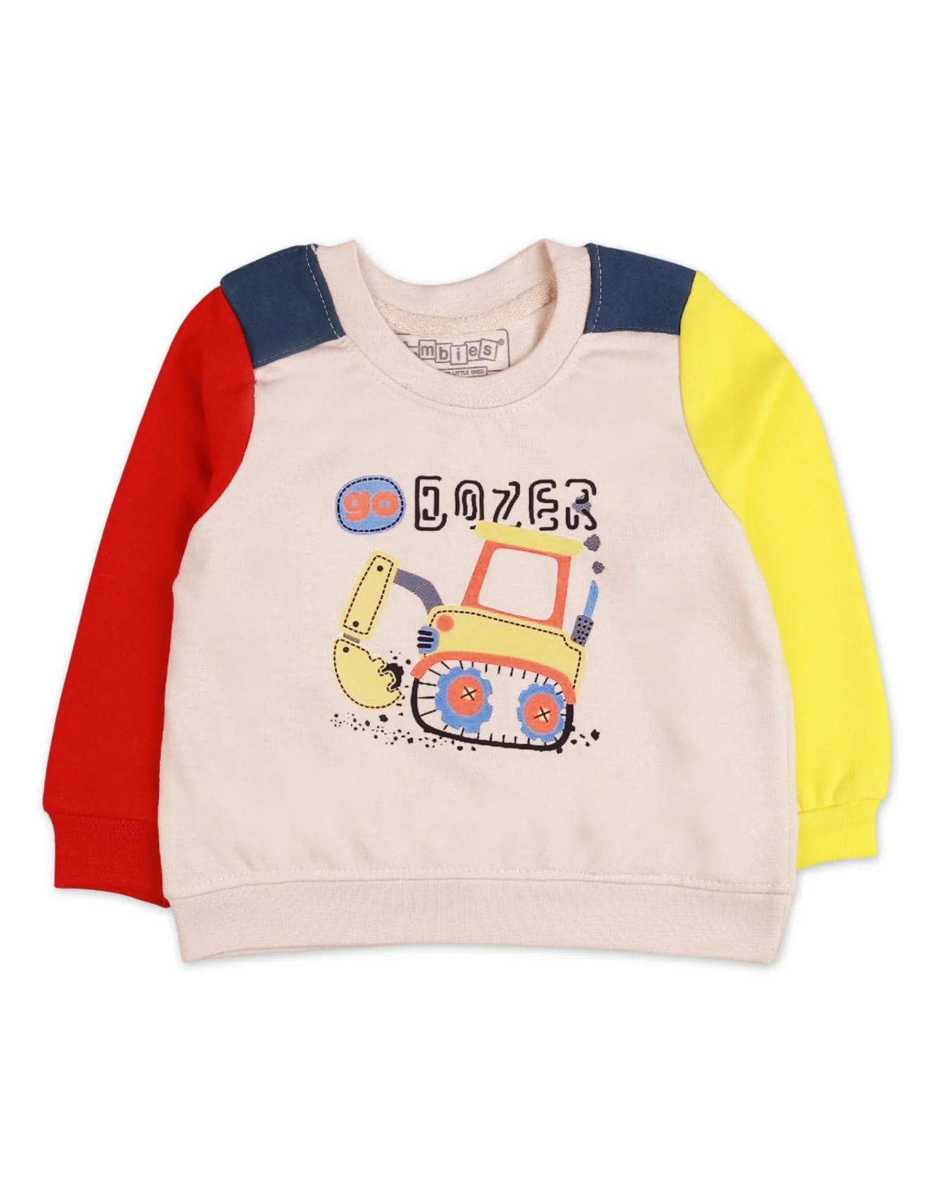 Sweatshirt Contrast Sleeves at Zubaidas Official™ Pakistan