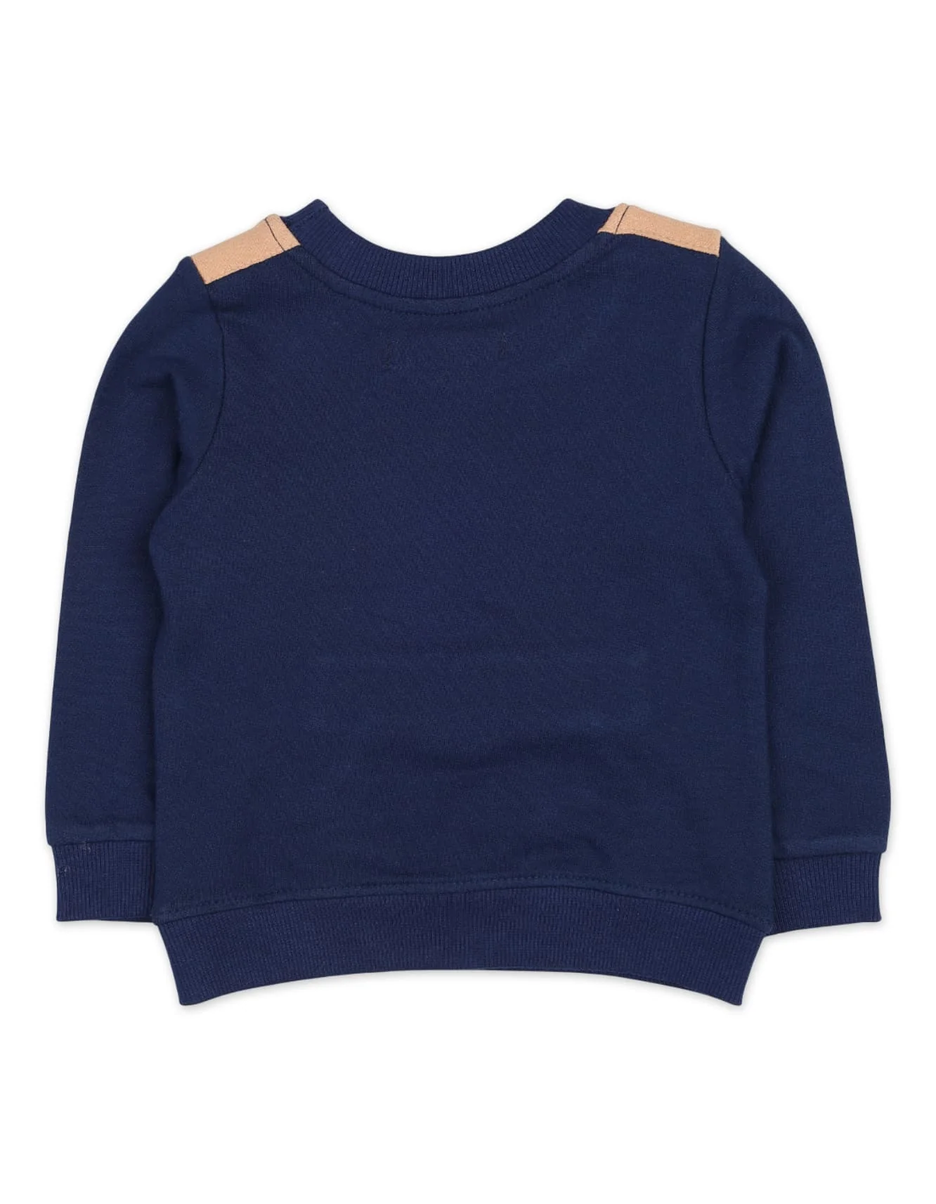 Sweatshirts Baby Boys Bambies Kangaroo Pockets Navy Blue at Zubaidas - Image 3
