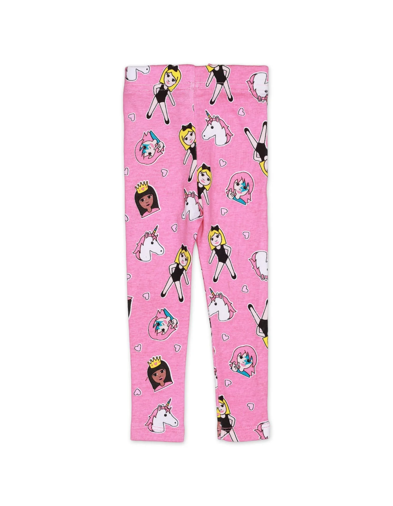 Zubaida's Tights Front Bow Pink Unicorn Infant Girls - Image 2