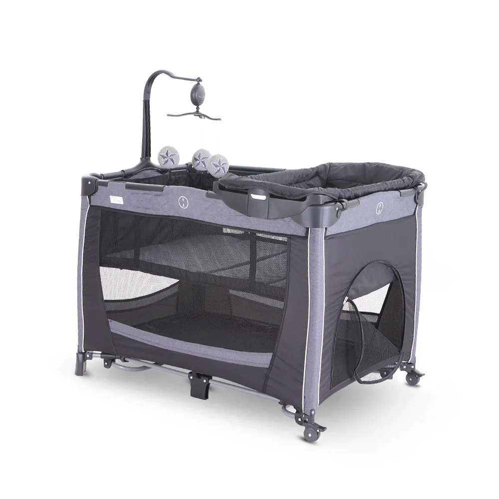 Tinnies 3 in 1 Baby Bassinet and Playard Black T301 016 at Zubaidas - Image 3