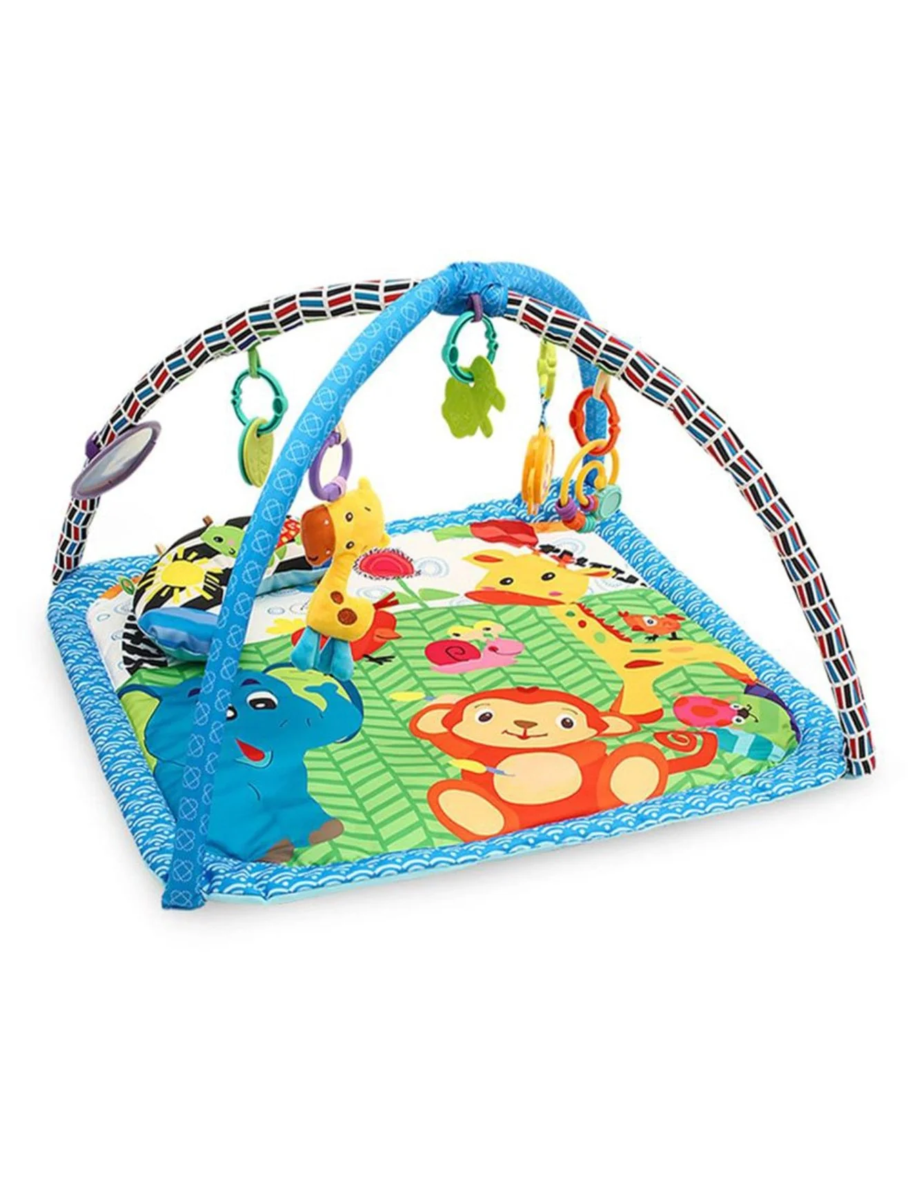 Tinnies Green Baby Play Mat – Linkable Toys (0–12 Months) T704 at Zubaidas