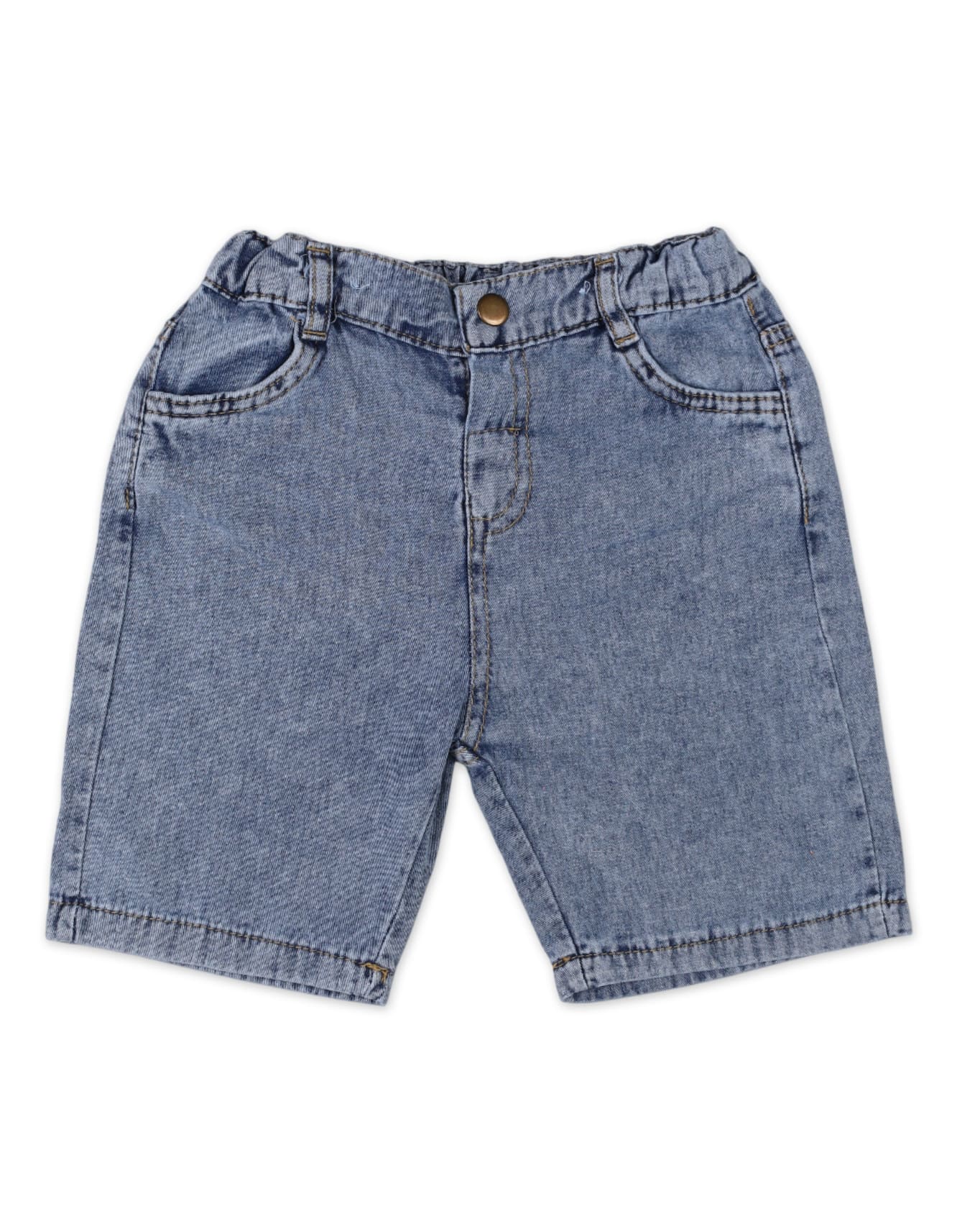 Toddler Boys Summer Suit Off White and Blue Premium Turkish Collection at Zubaidas - Image 4