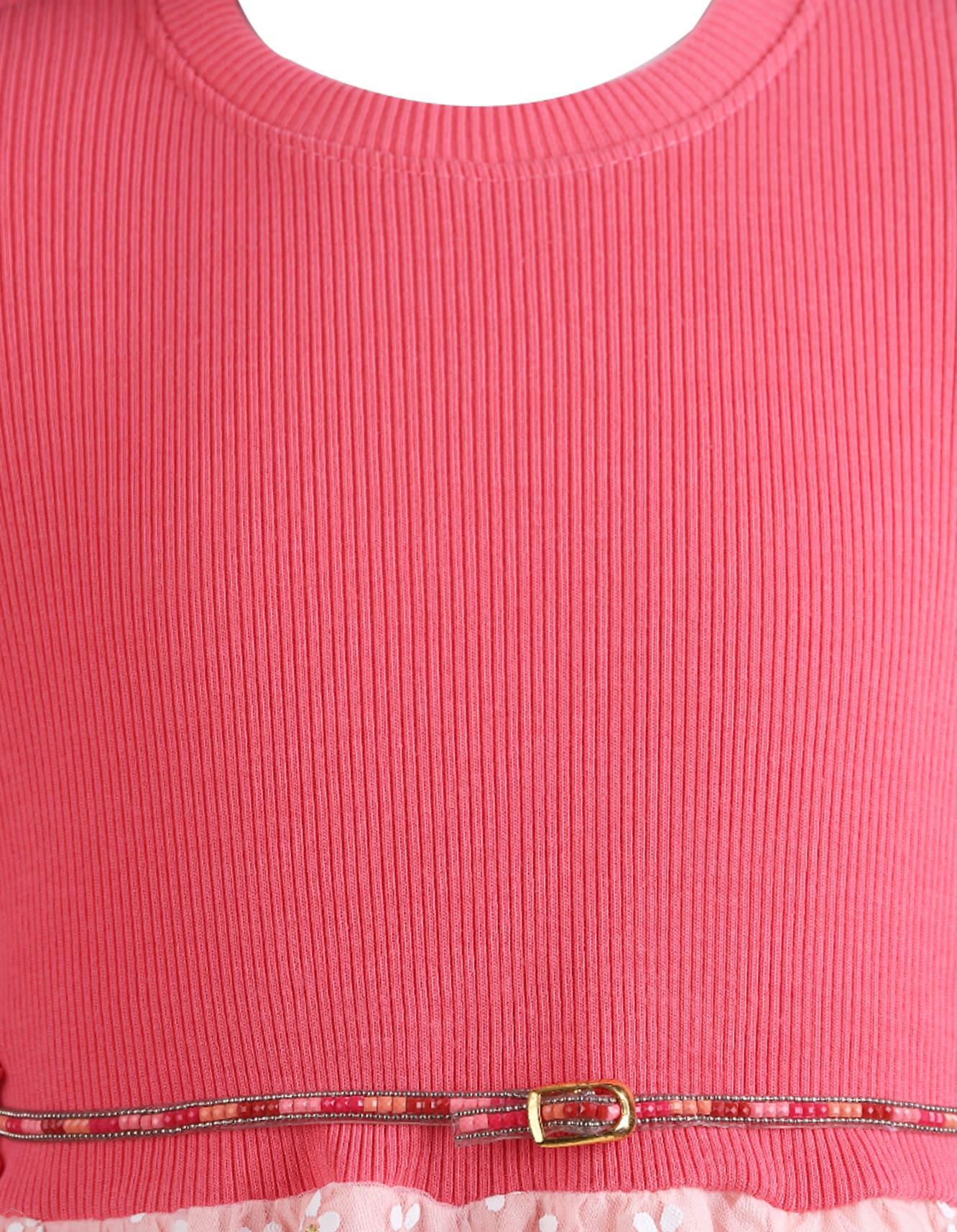 Toddler Girls Occasion Wears Bambies Floral Mesh Pink at Zubaidas - Image 2