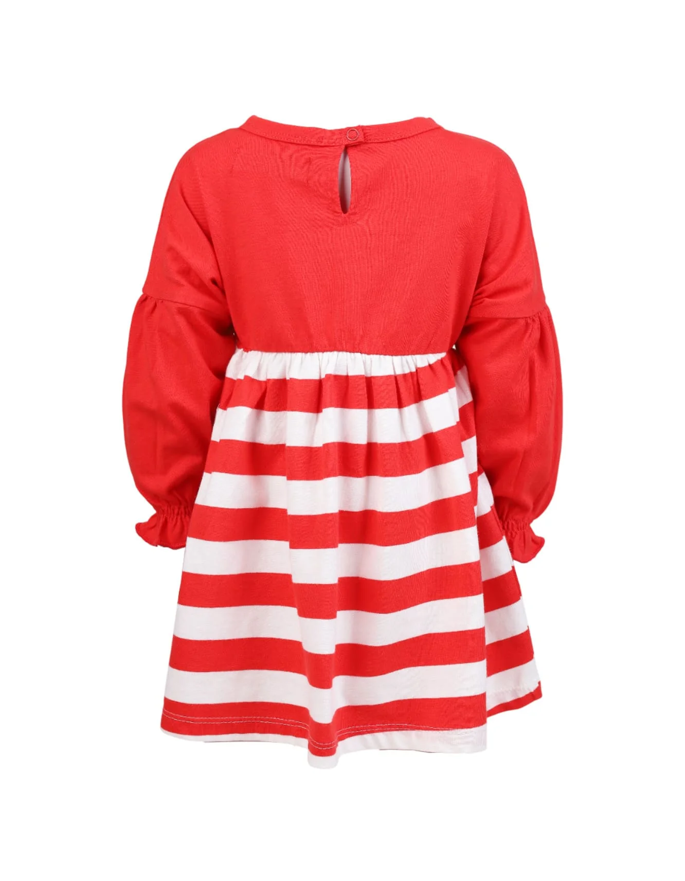 Toddler Girls Wears Bambies Wave Printed Red at Zubaidas - Image 3