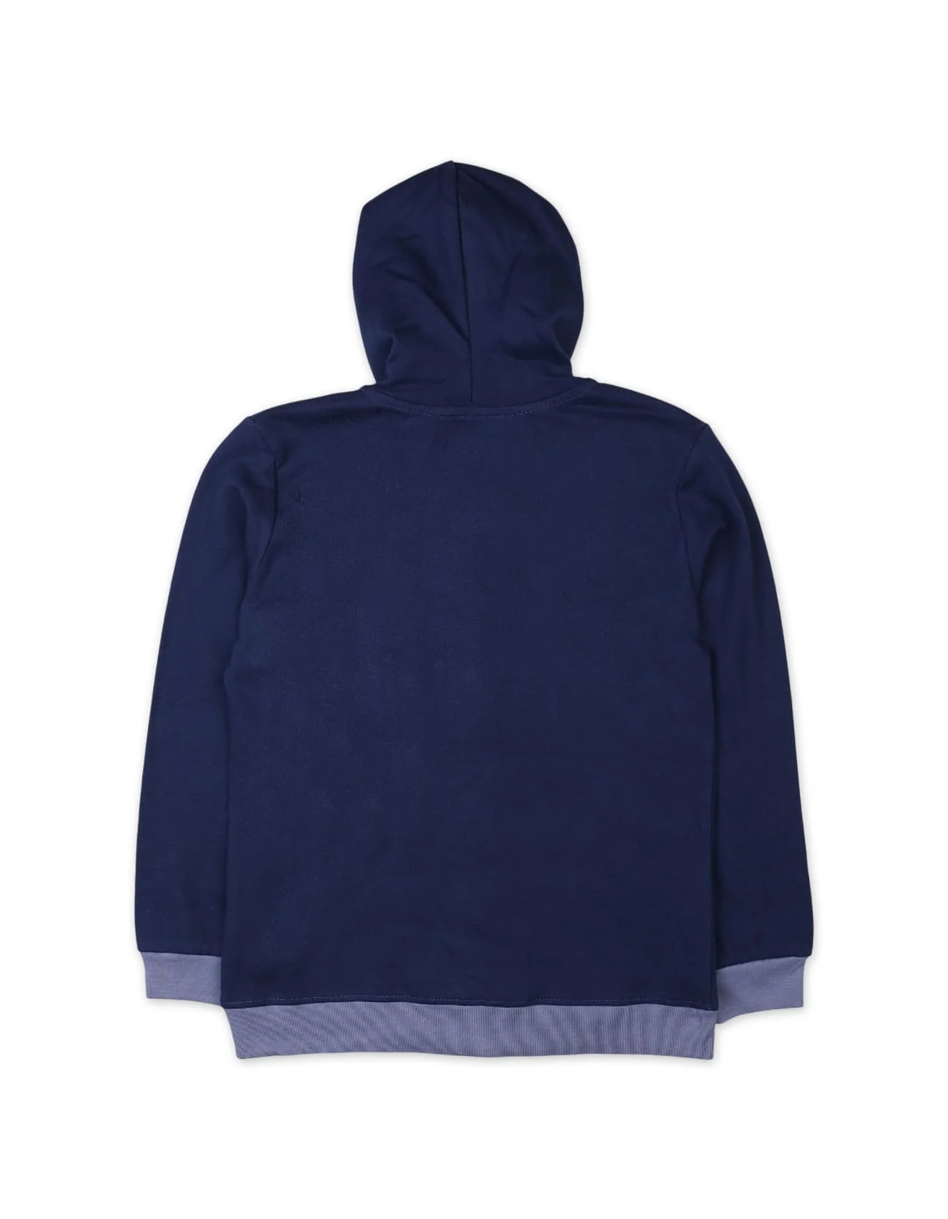 Toddler Girls Winter Zipper Jackets Bambies Hooded Cosmic Navy Blue at Zubaidas - Image 3