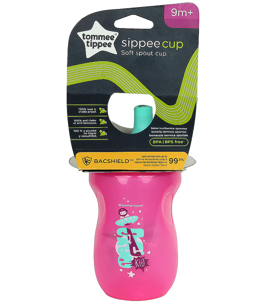 Tommee Tippee 10 OZ Sportee Bottle Pink TT 549216 at Zubaidas Official™ - Image 2