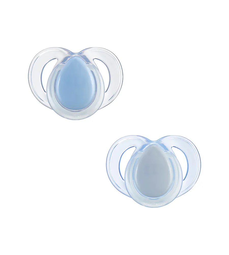 Tommee Tippee 6-18 M Closer to Nature Night Time 2 Orthodontic Soothers TT 433362 at Zubaidas Official™