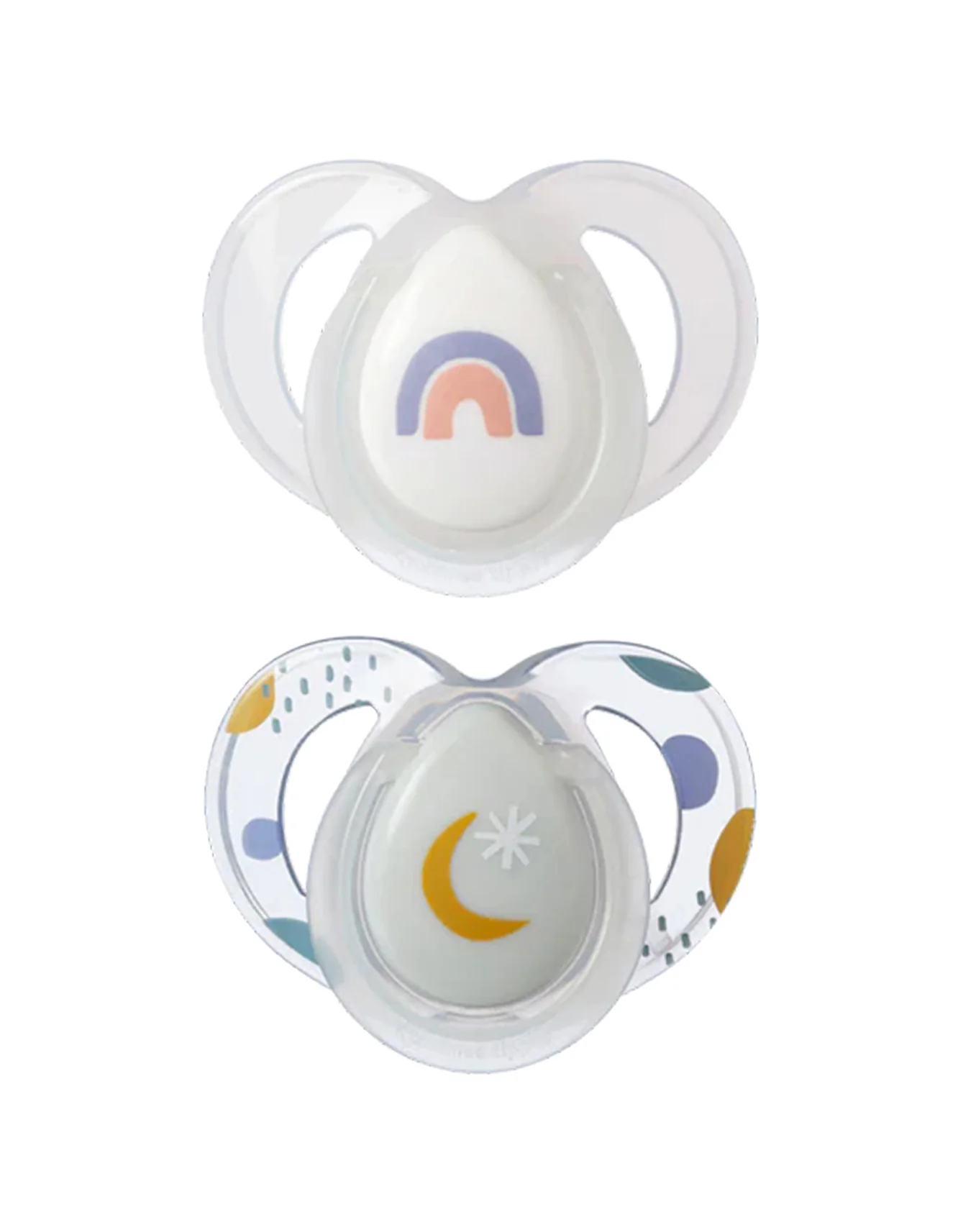 Tommee Tippee 6-18 M Night Time Pacifier Pack of 2 TT 533469 at Zubaidas Official™