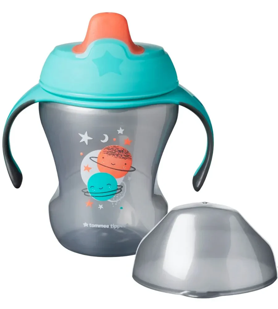 Tommee Tippee 8 OZ Training Sipee Cup Grey TT 549209 at Zubaidas Official™