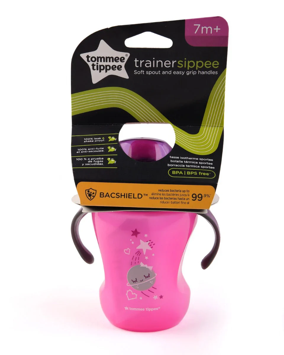Tommee Tippee 8 OZ Training Sipee Cup Pink TT 549218 at Zubaidas Official™ - Image 3