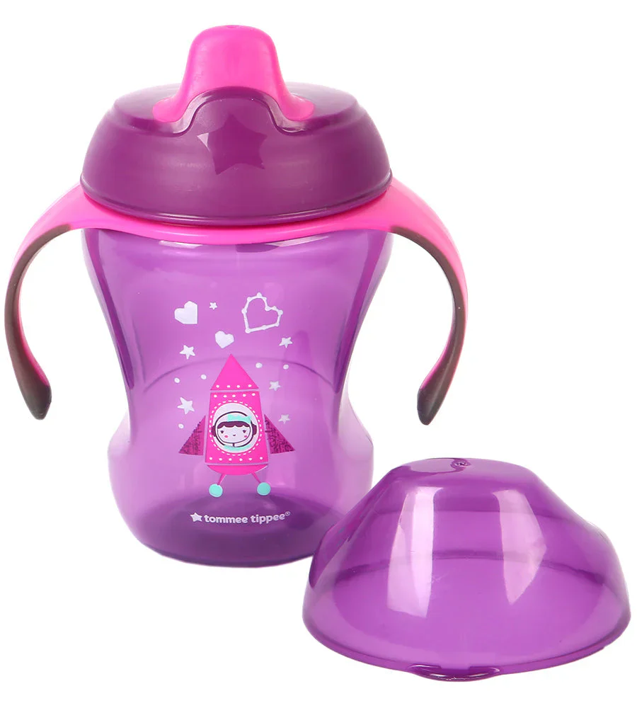 Tommee Tippee 8 OZ Training Sipee Cup Purple TT 549228 at Zubaidas Official™