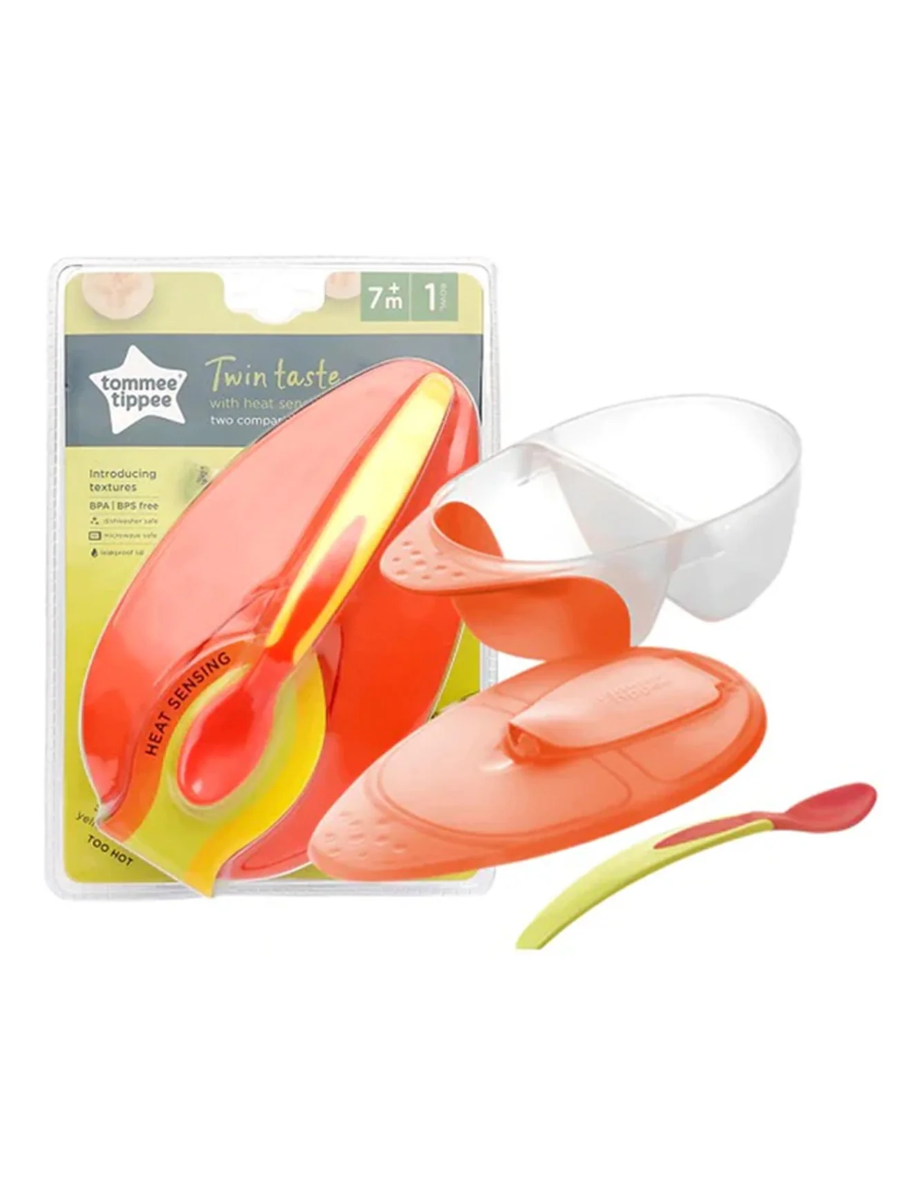 Tommee Tippee Bowl Twin Taste Set TT 430204 at Zubaidas Official™