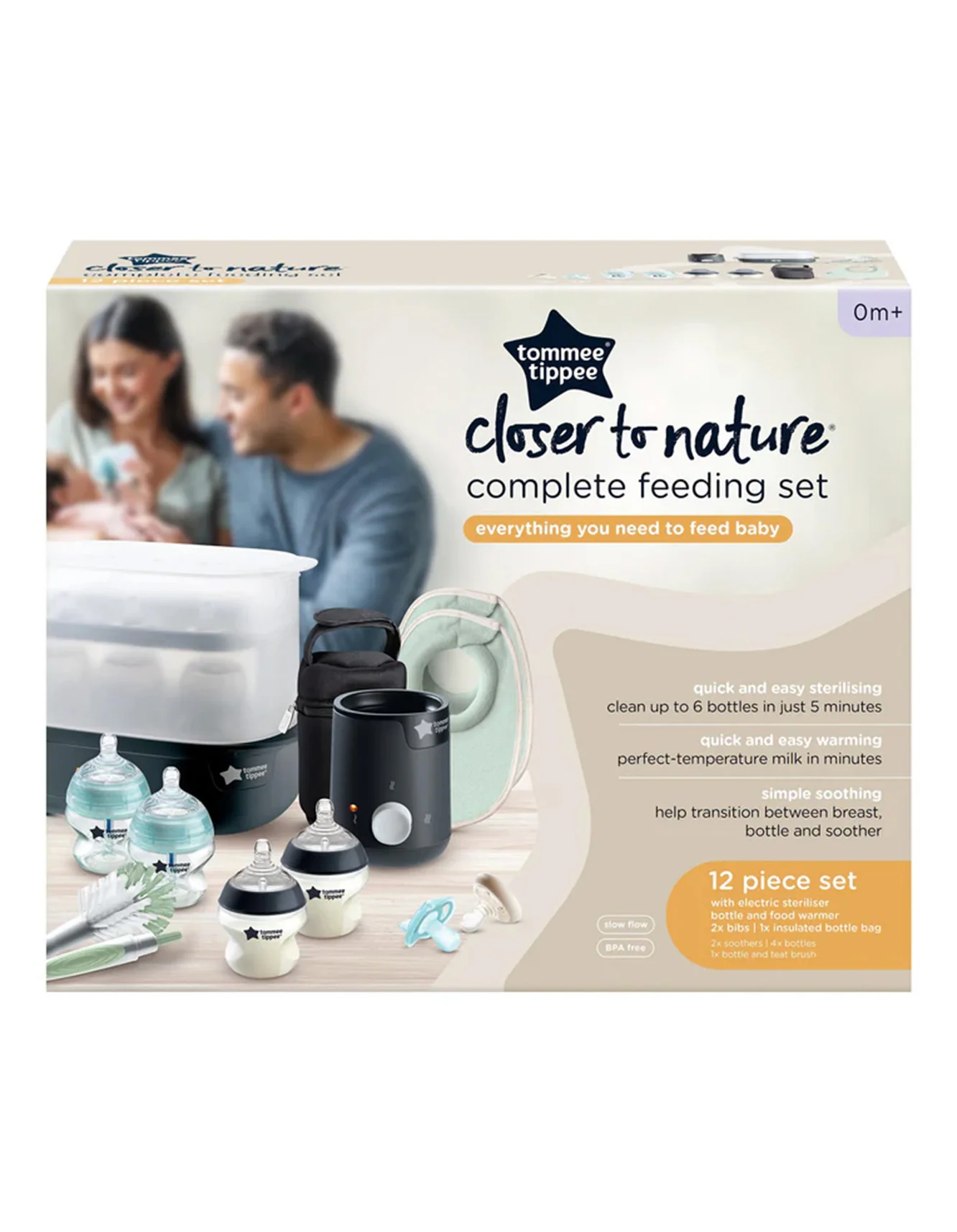 Tommee Tippee Closer to Nature Complete Feeding Set TT 447840 at Zubaidas Official™ Pakistan - Image 2