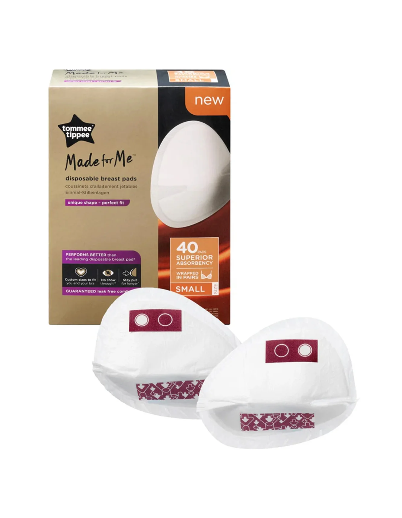 Tommee Tippee Disposable Breast Pads 40 Pcs TT 423629 at Zubaidas Official™