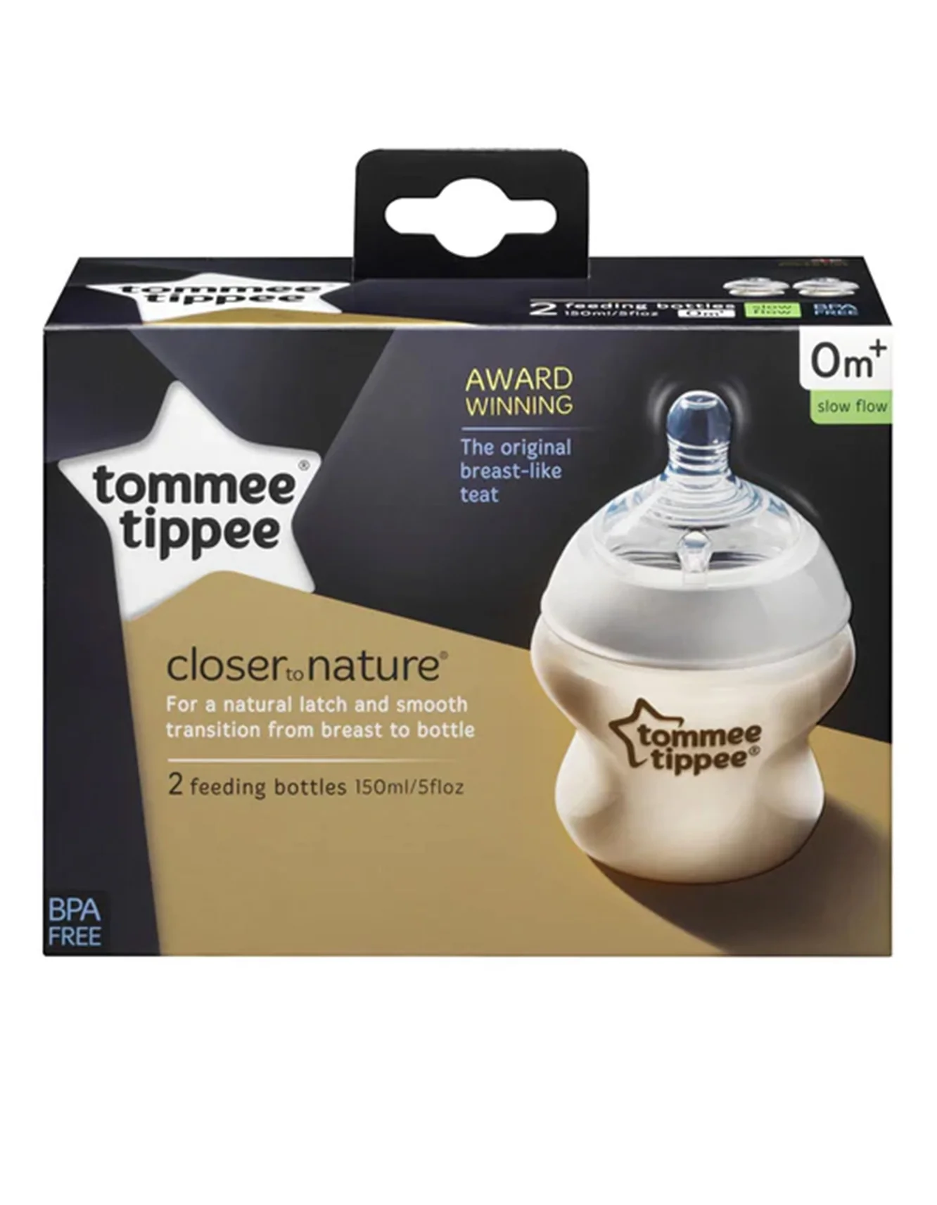 Tommee Tippee Feeding Bottle Pack of 2 150 ML 5 Oz TT 422100 at Zubaidas Official™ - Image 2