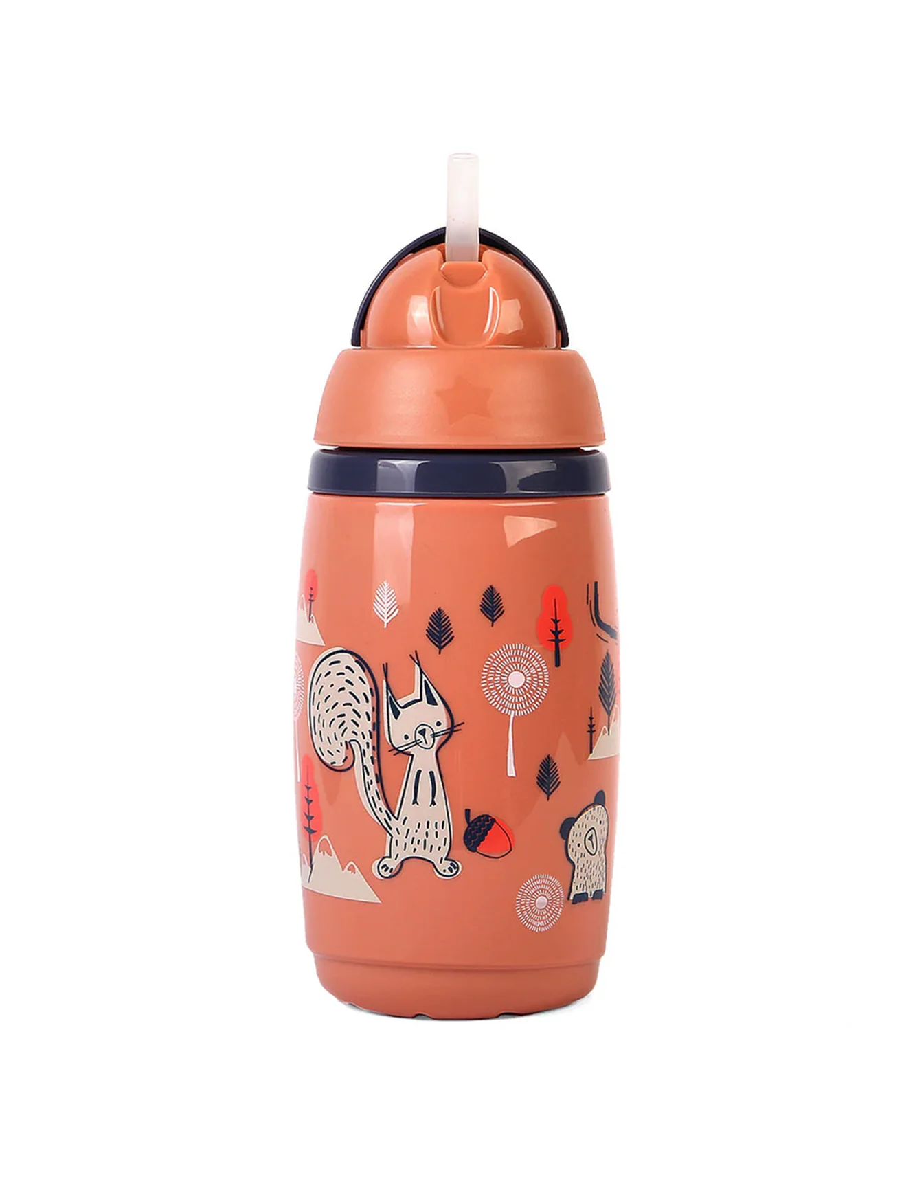 Tommee Tippee Insulated Straw Cup Pink TT 447825 at Zubaidas Official™ Pakistan